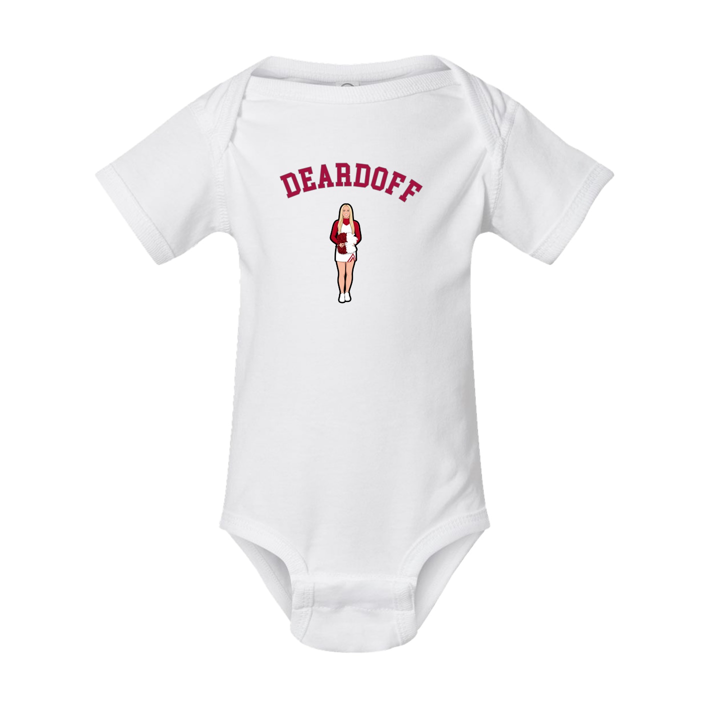 Baby Onesie — Shirsey Arch in White