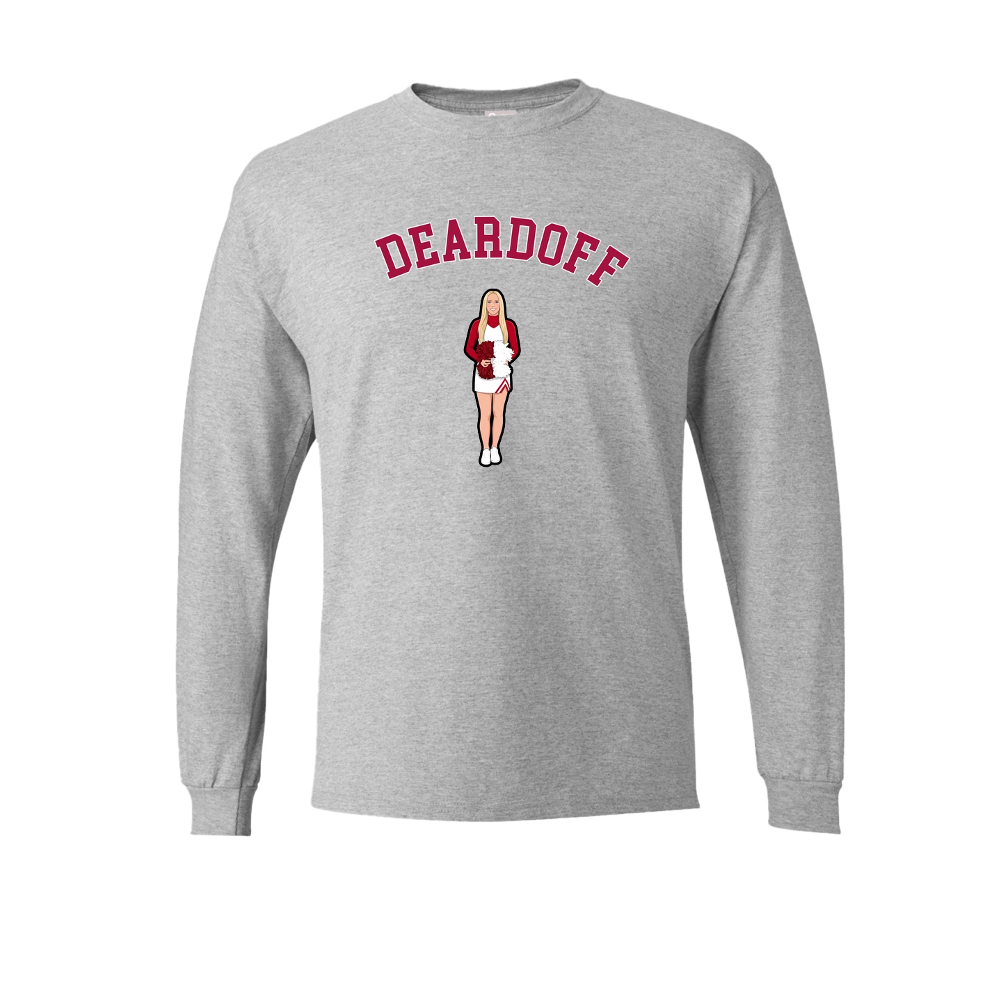 Long Sleeve Tee — Shirsey Arch in Grey