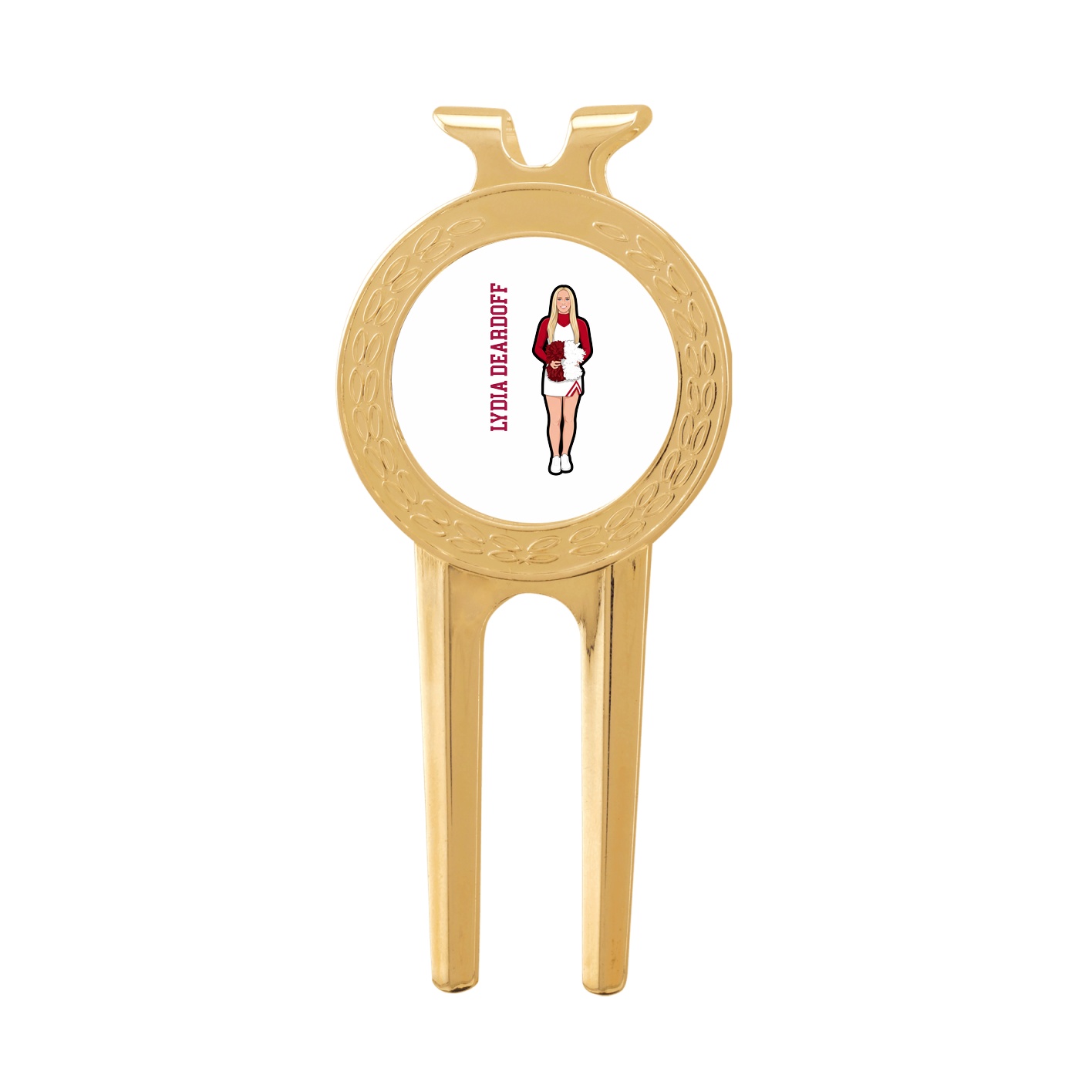 Divot Tool with Ball Marker — Name Vertical in Classic