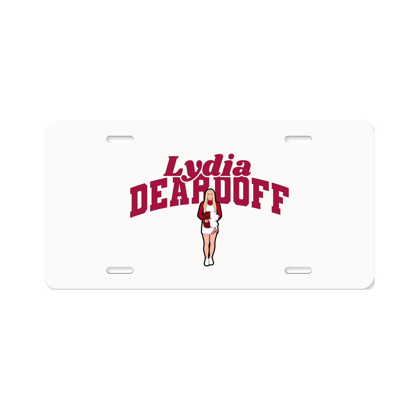 License Plate — Signature Arch in Classic
