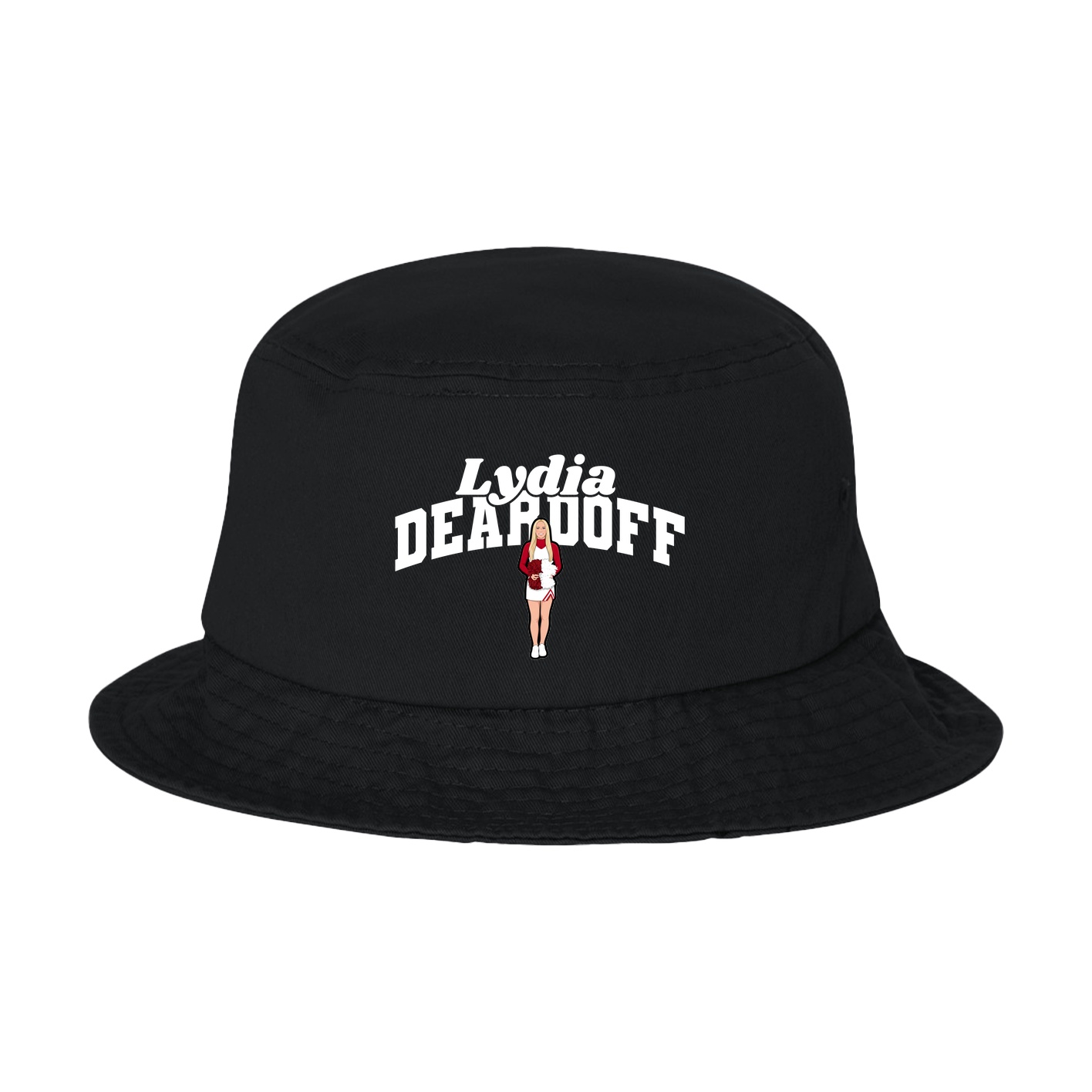 Bucket Cap — Signature Arch in Black