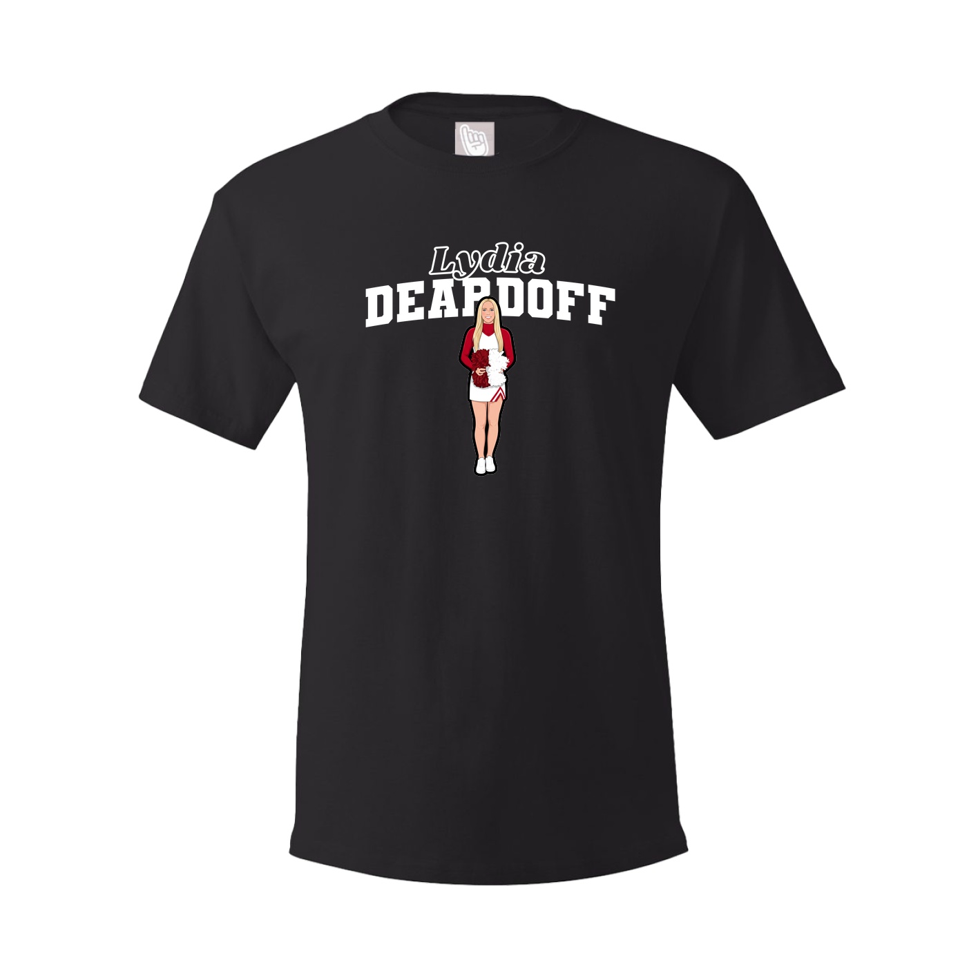 Tee — Name Arch in Black