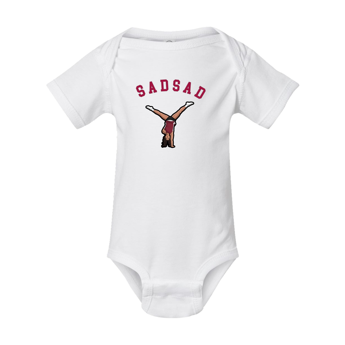 Baby Onesie — Shirsey Arch in White