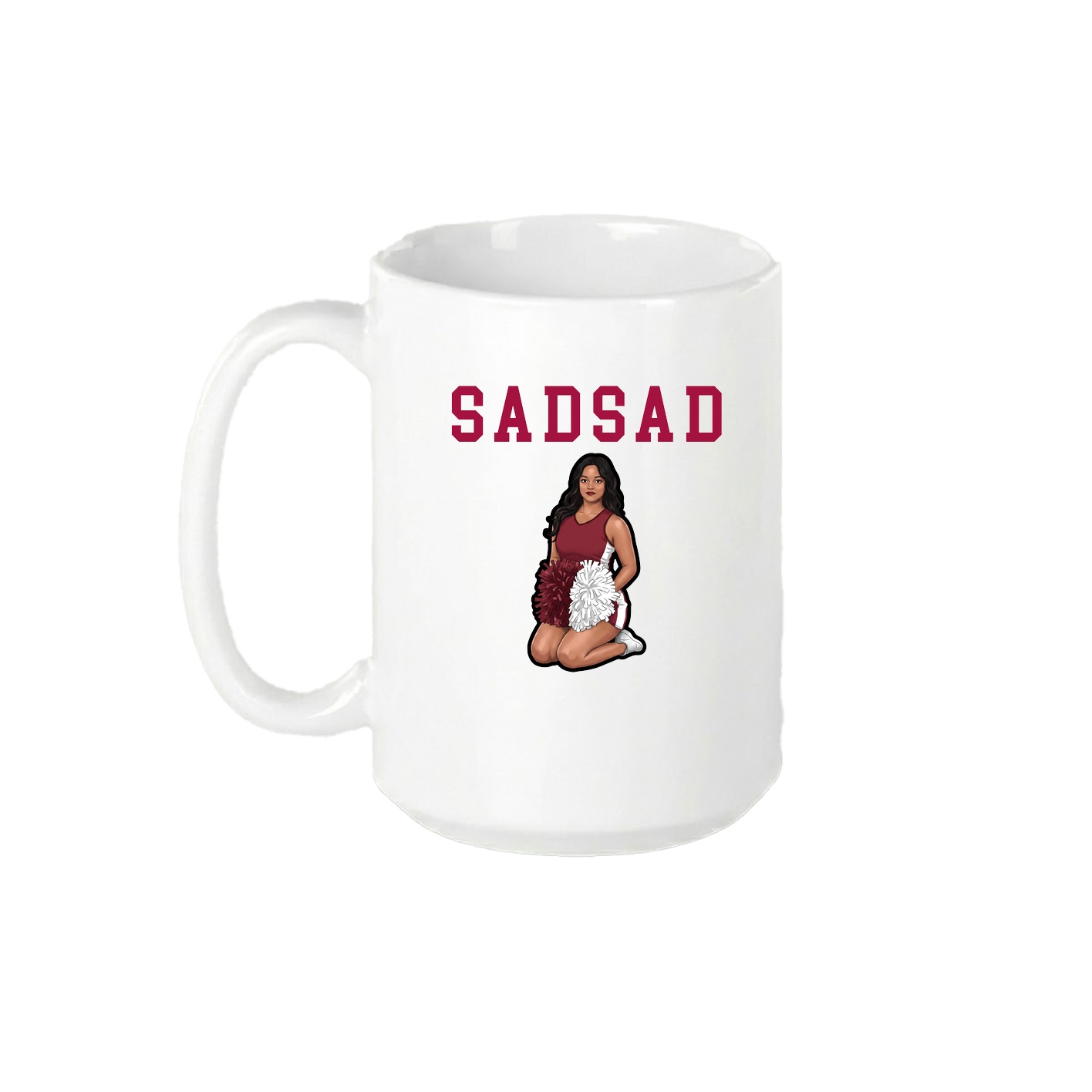 15oz Coffee Mug — Shirsey in White