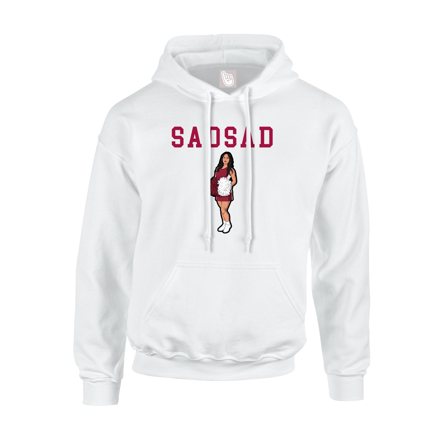 Youth Hoodie — Shirsey in White