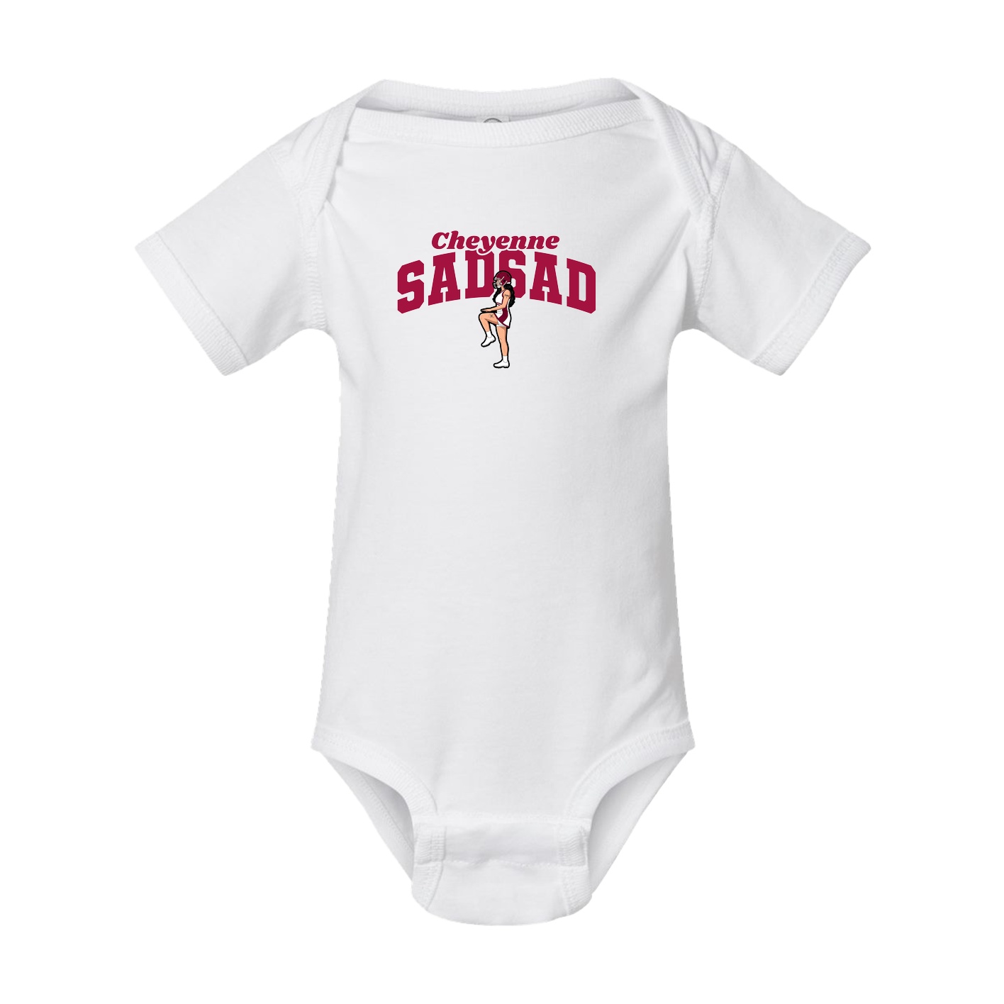 Baby Onesie — Signature Arch in White