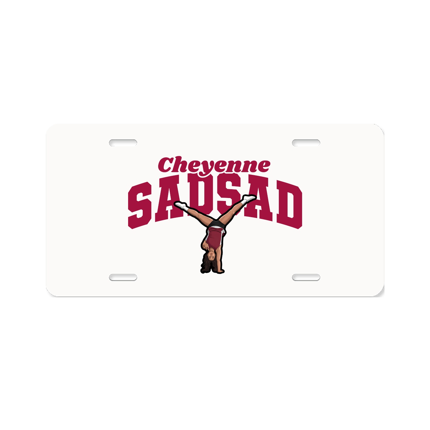 License Plate — Signature Arch in Classic