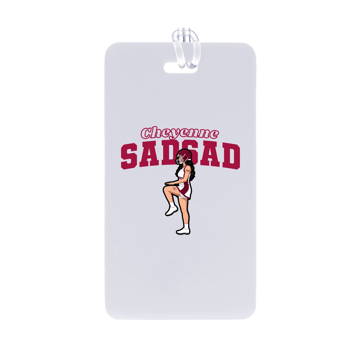 Bag Tag — Name Arch in Classic