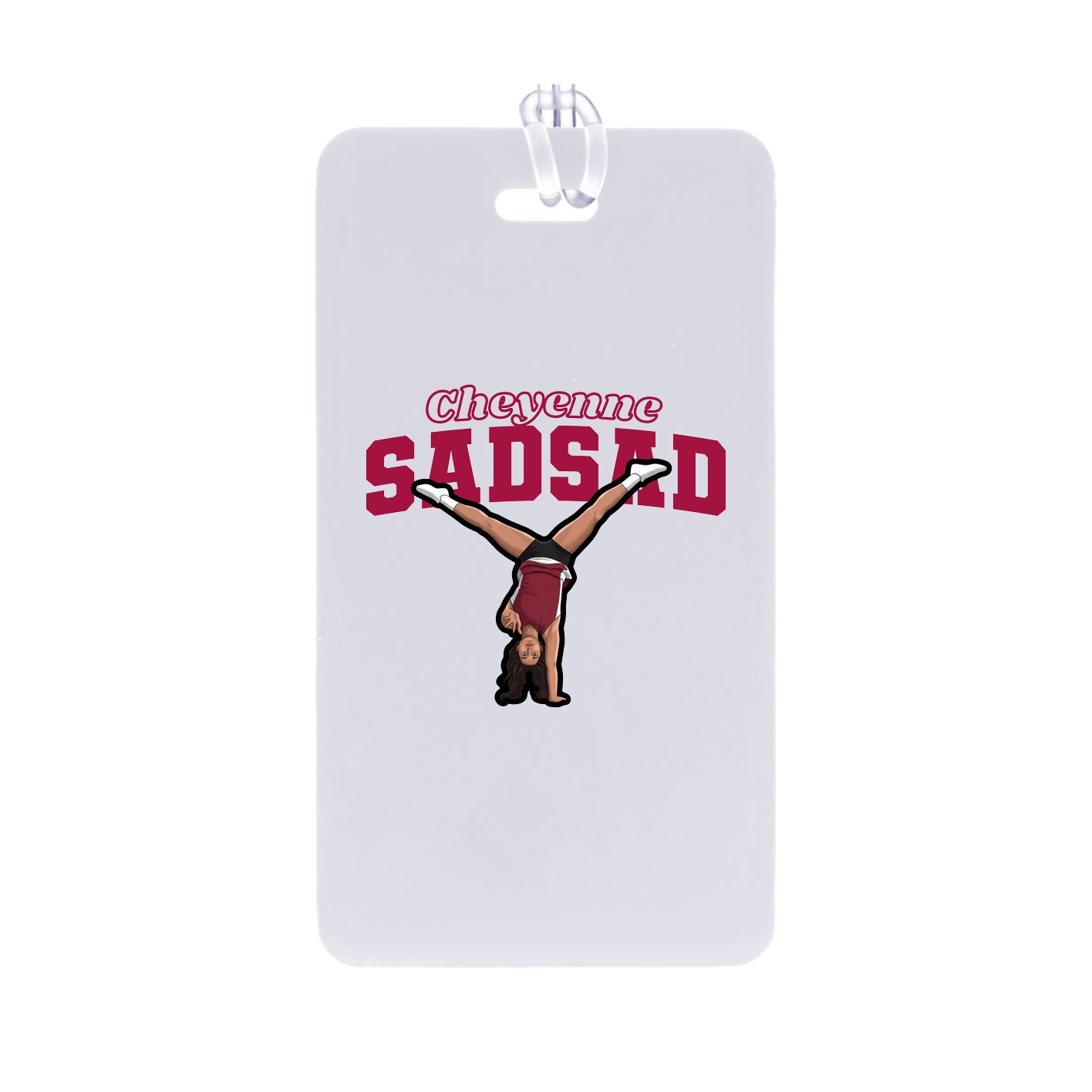Bag Tag — Name Arch in Classic