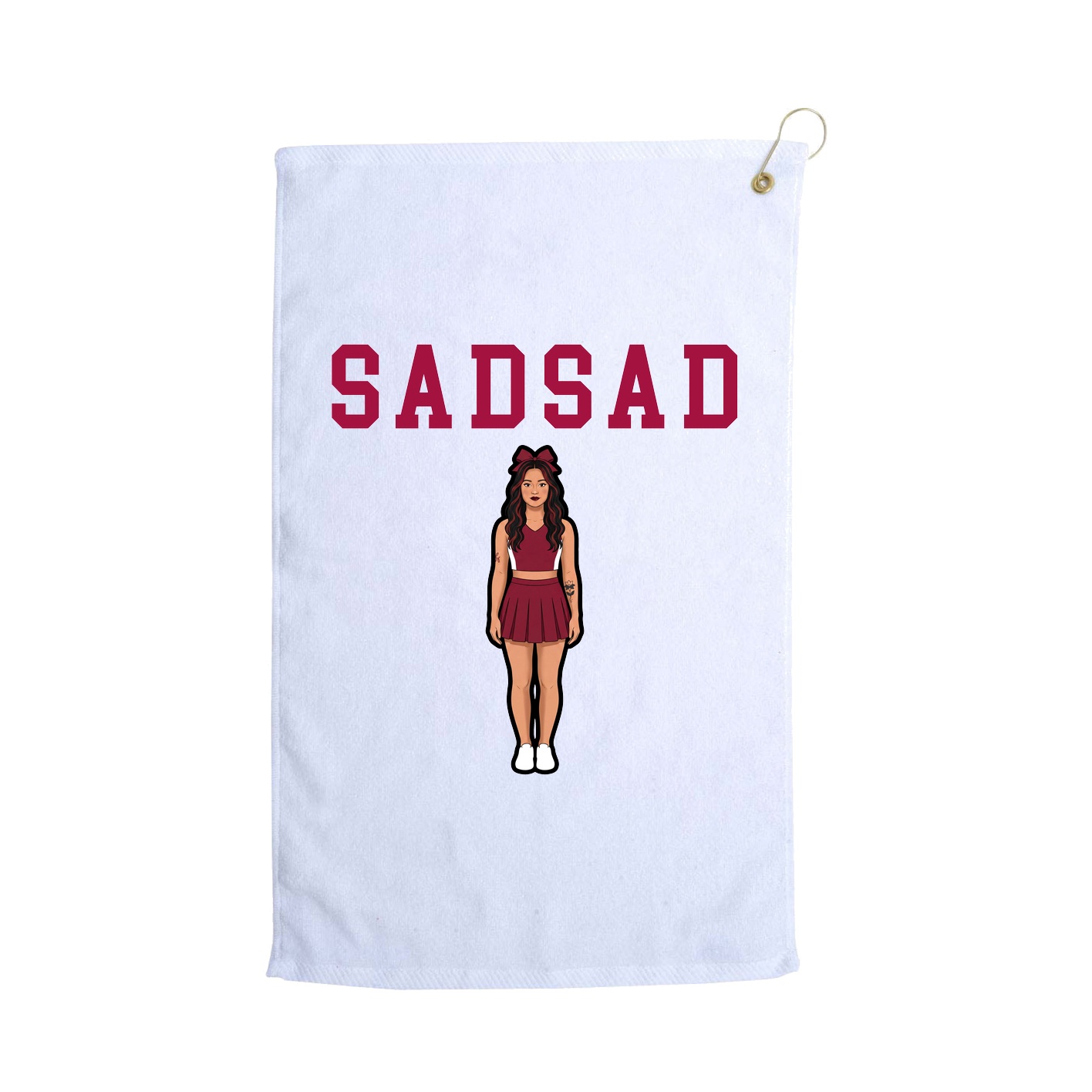 Golf Towel — Shirsey in White