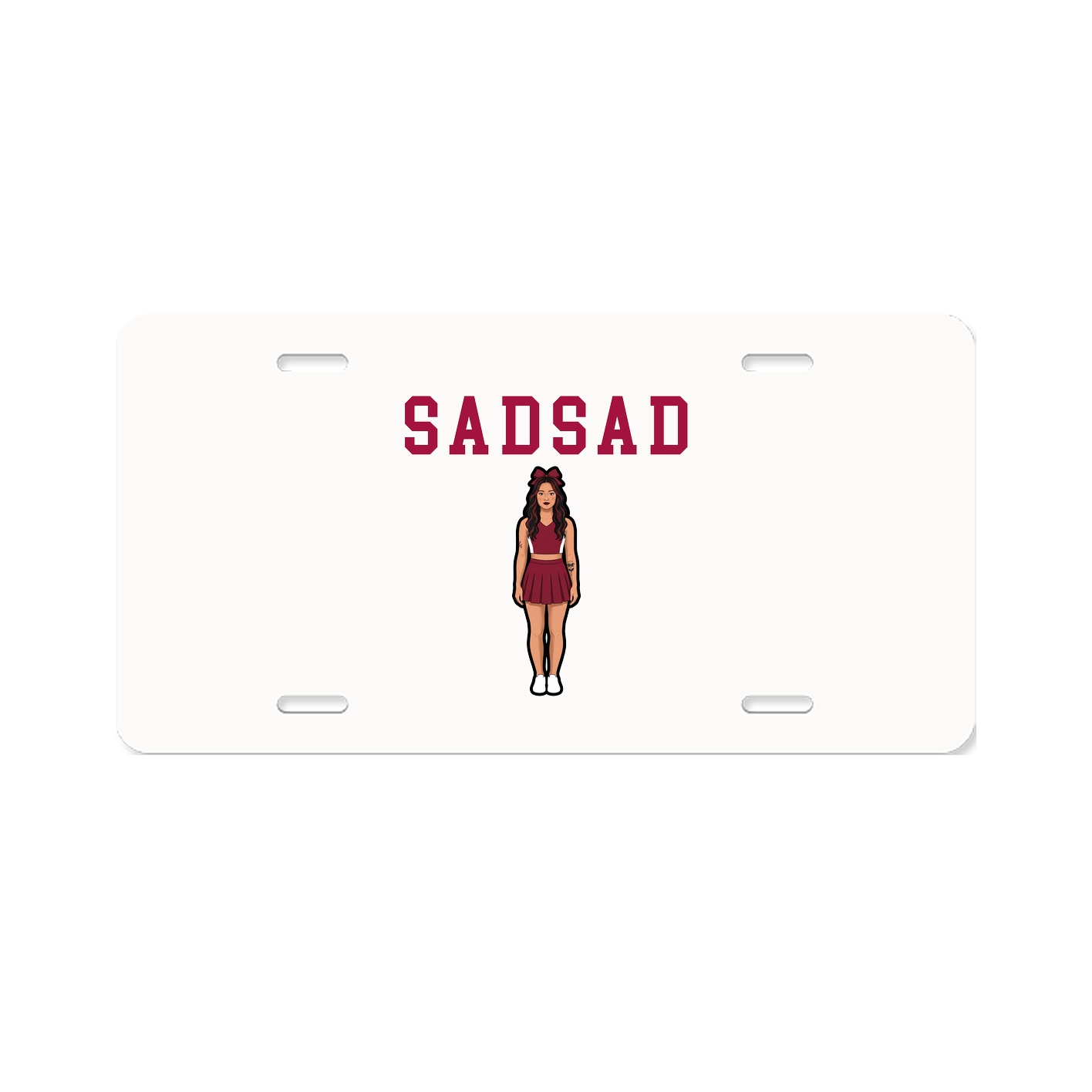 License Plate — Shirsey in Classic
