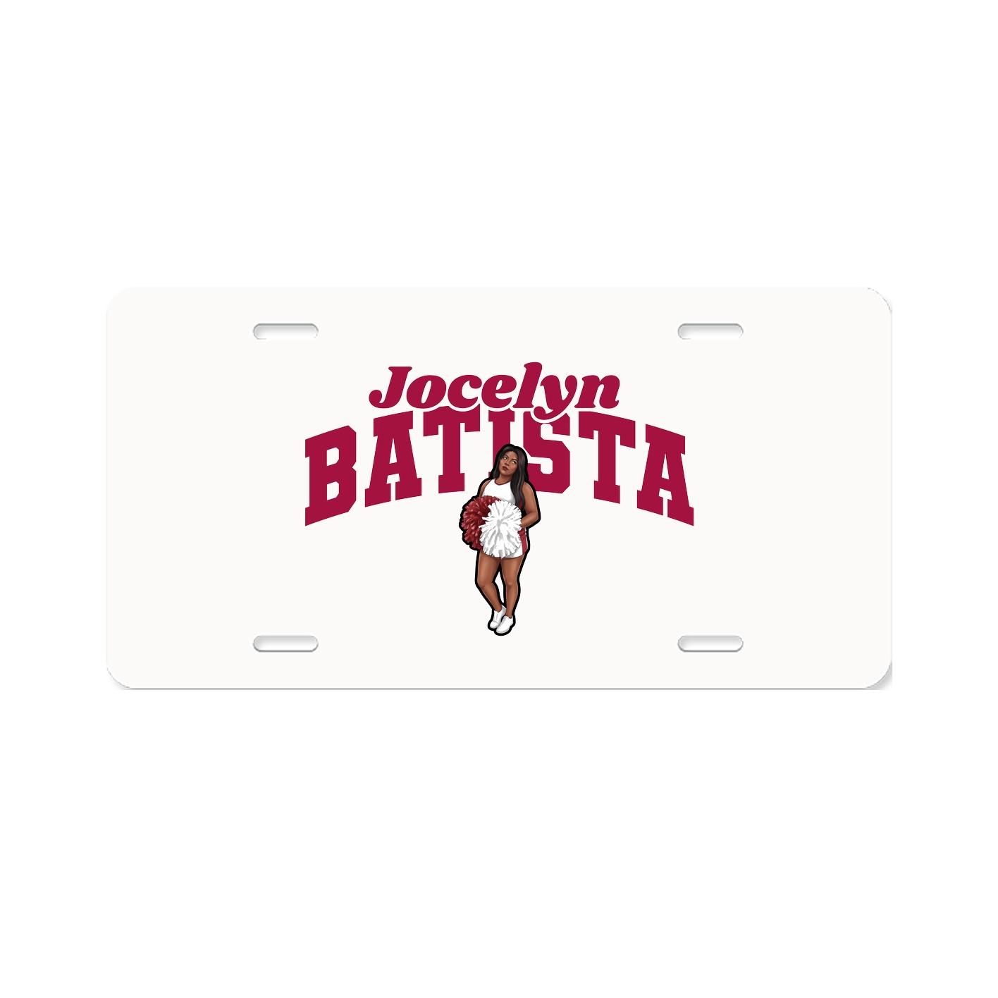 License Plate — Signature Arch in Classic