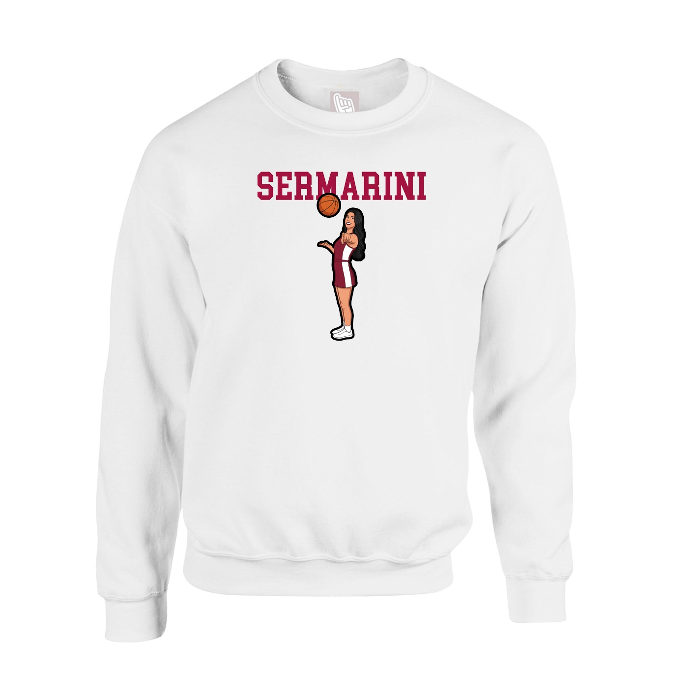 Fleece Crew — Shirsey in White