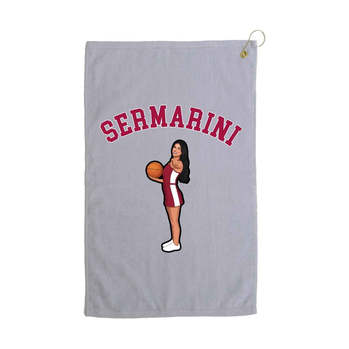Golf Towel — Shirsey Arch in Grey