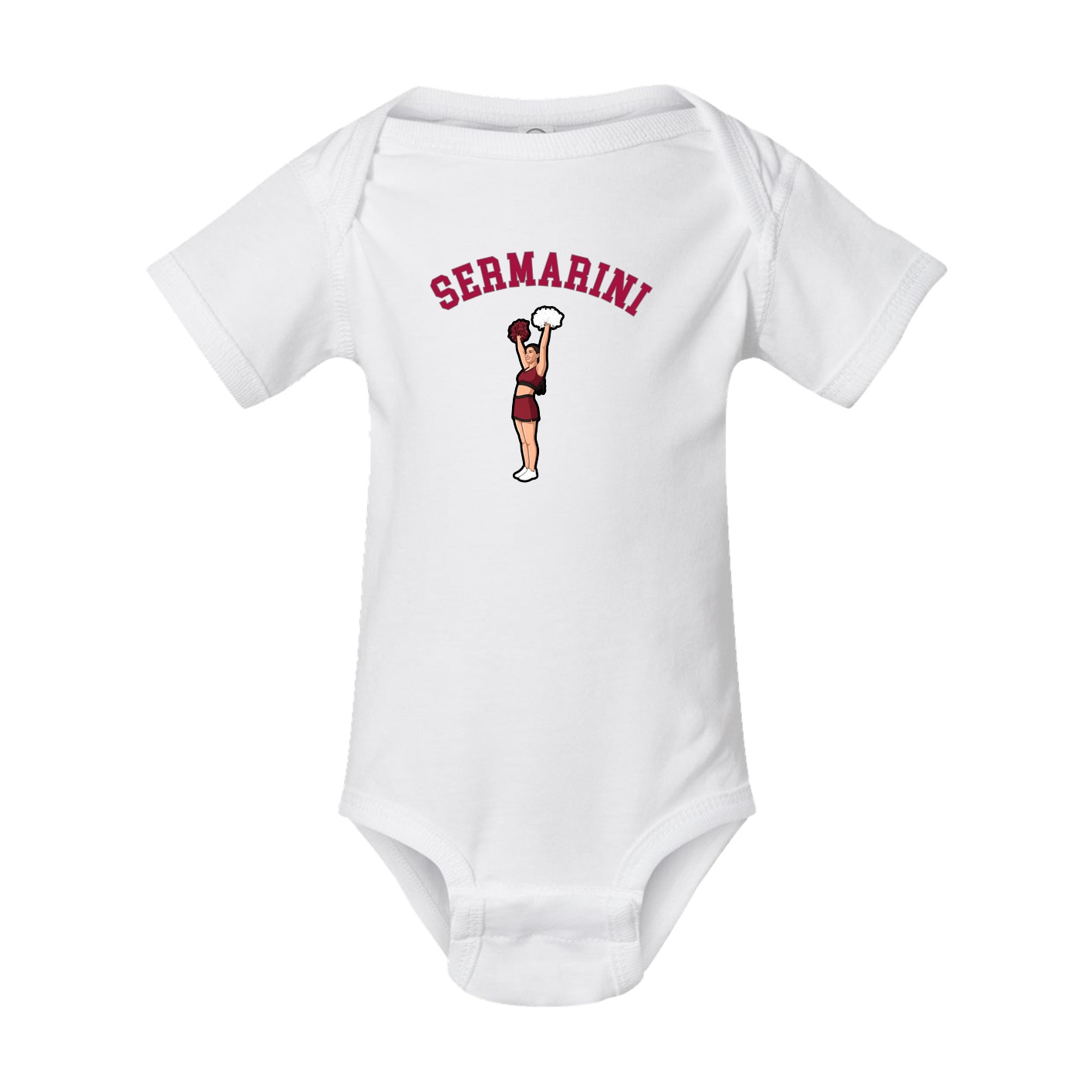 Baby Onesie — Shirsey Arch in White