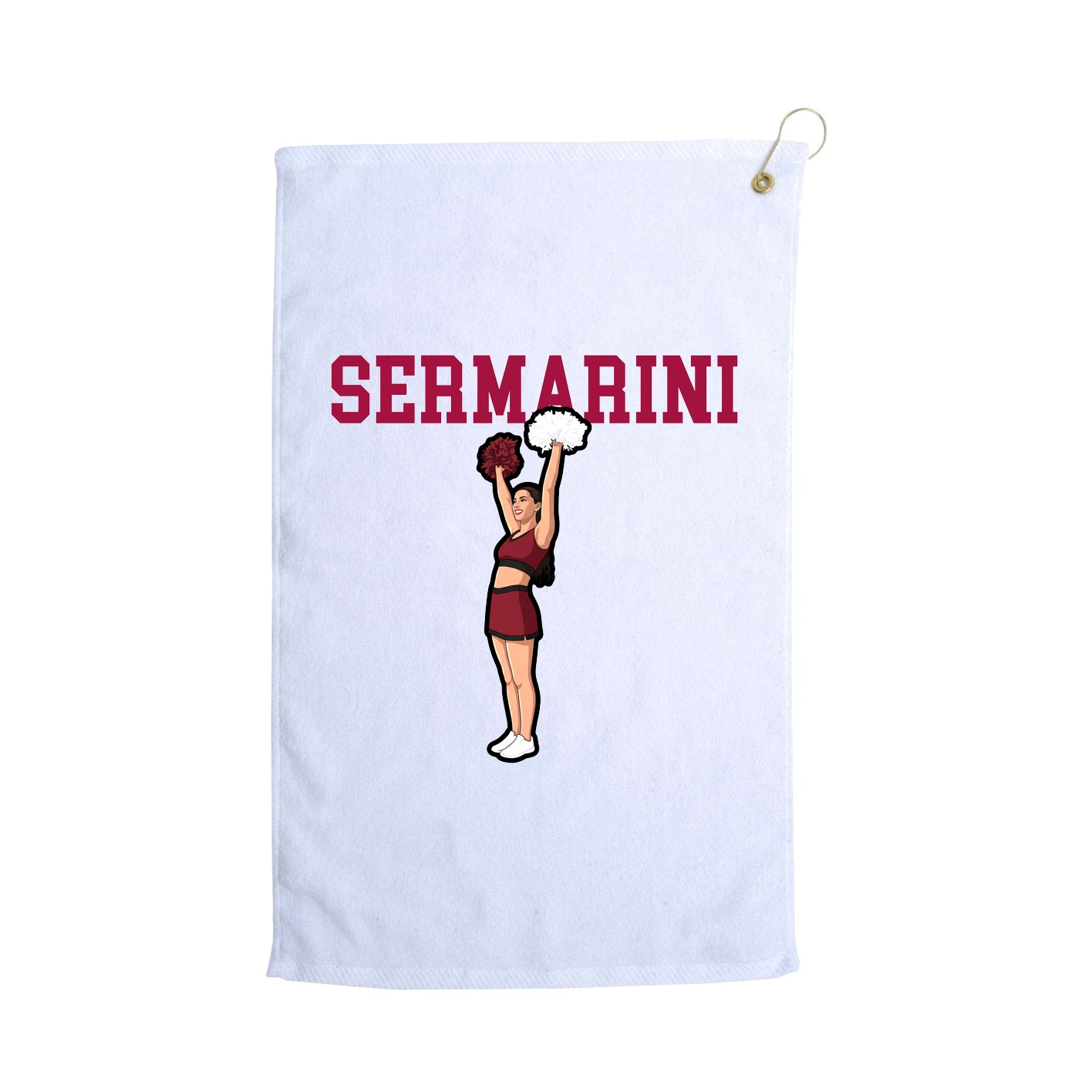 Golf Towel — Shirsey in White