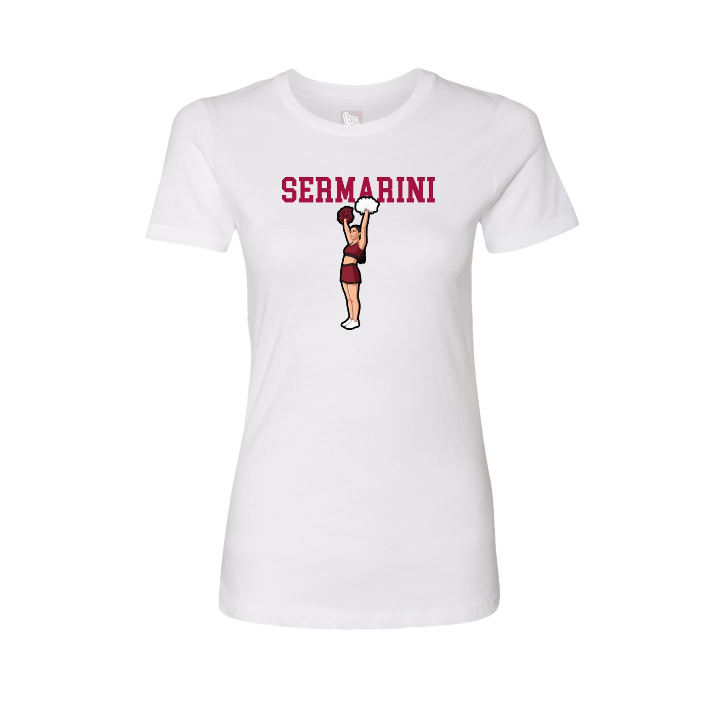 Fitted Women's Tee — Shirsey in White