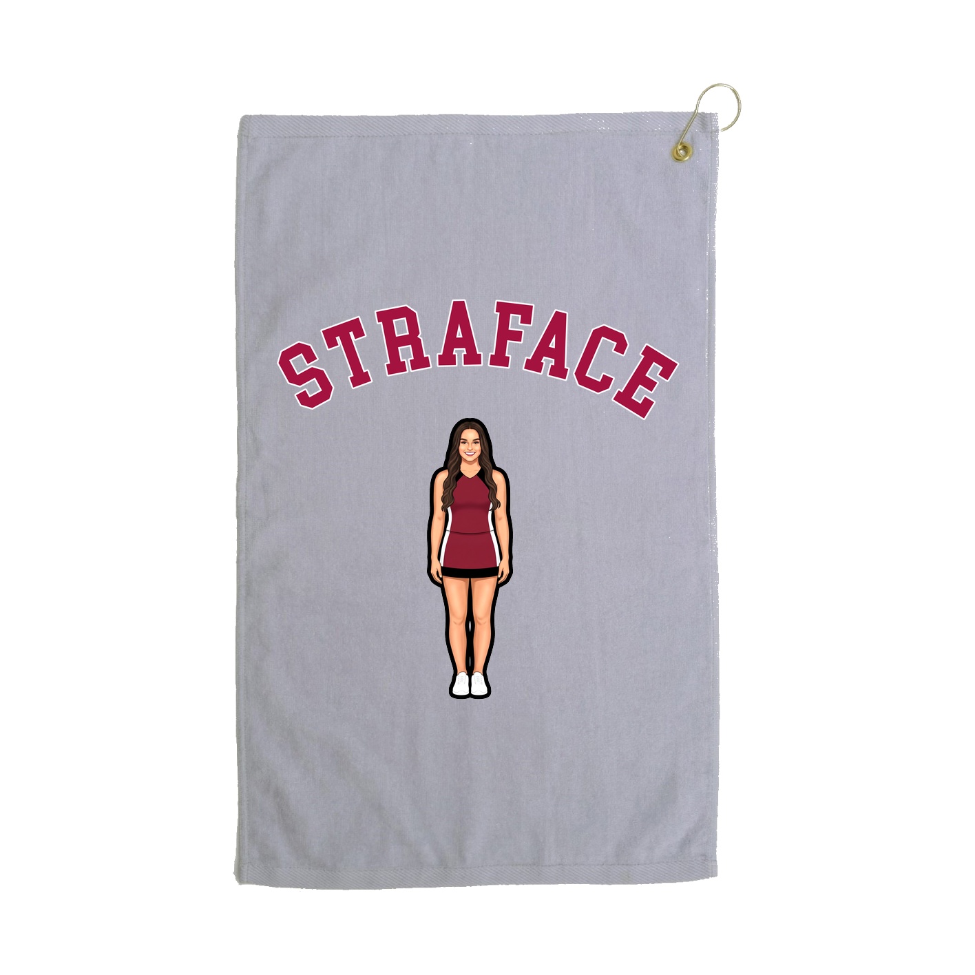 Golf Towel — Shirsey Arch in Grey