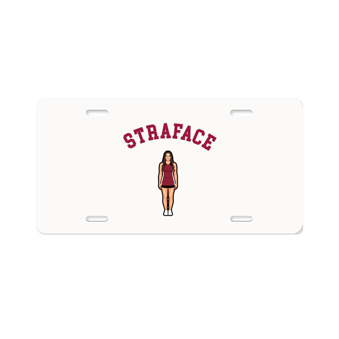 License Plate — Shirsey Arch in Classic