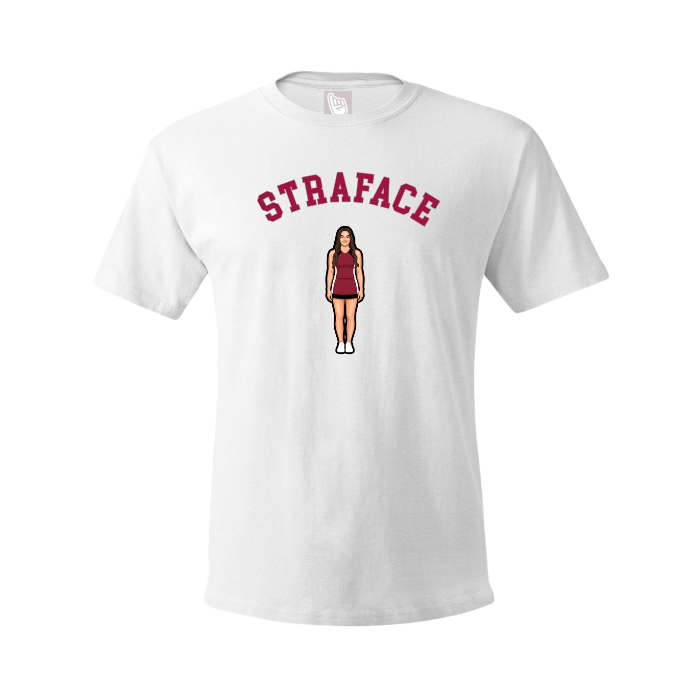 Youth Tee — Shirsey Arch in White