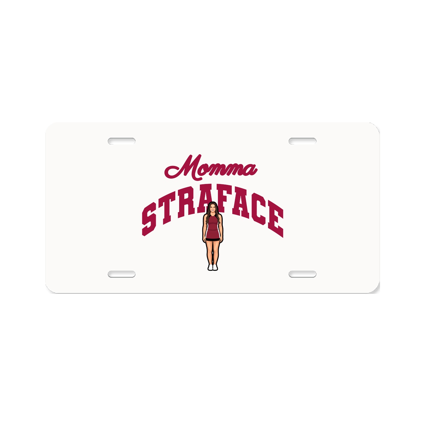 License Plate — Mothers Day Arch in Classic