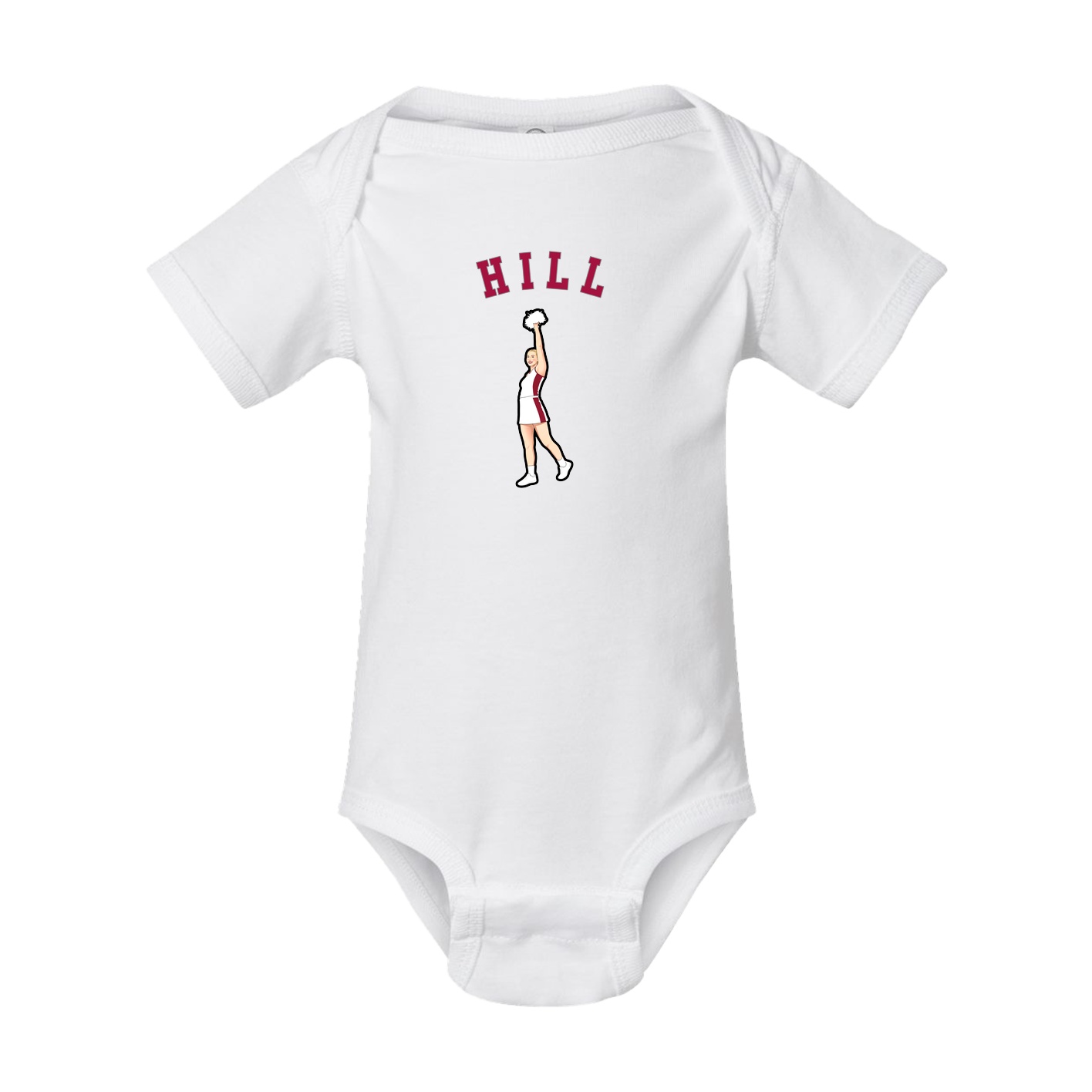 Baby Onesie — Shirsey Arch in White