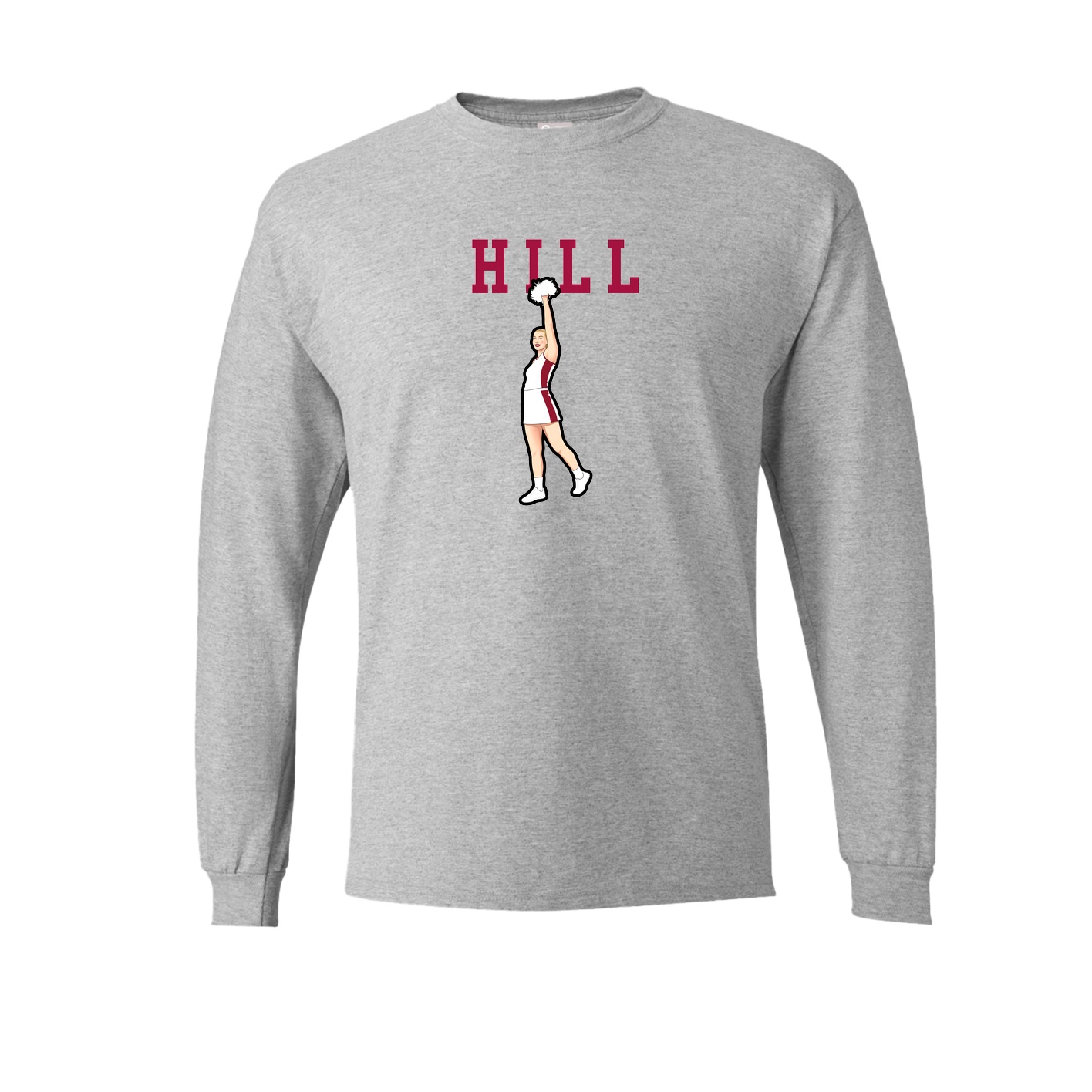 Long Sleeve Tee — Shirsey in Grey