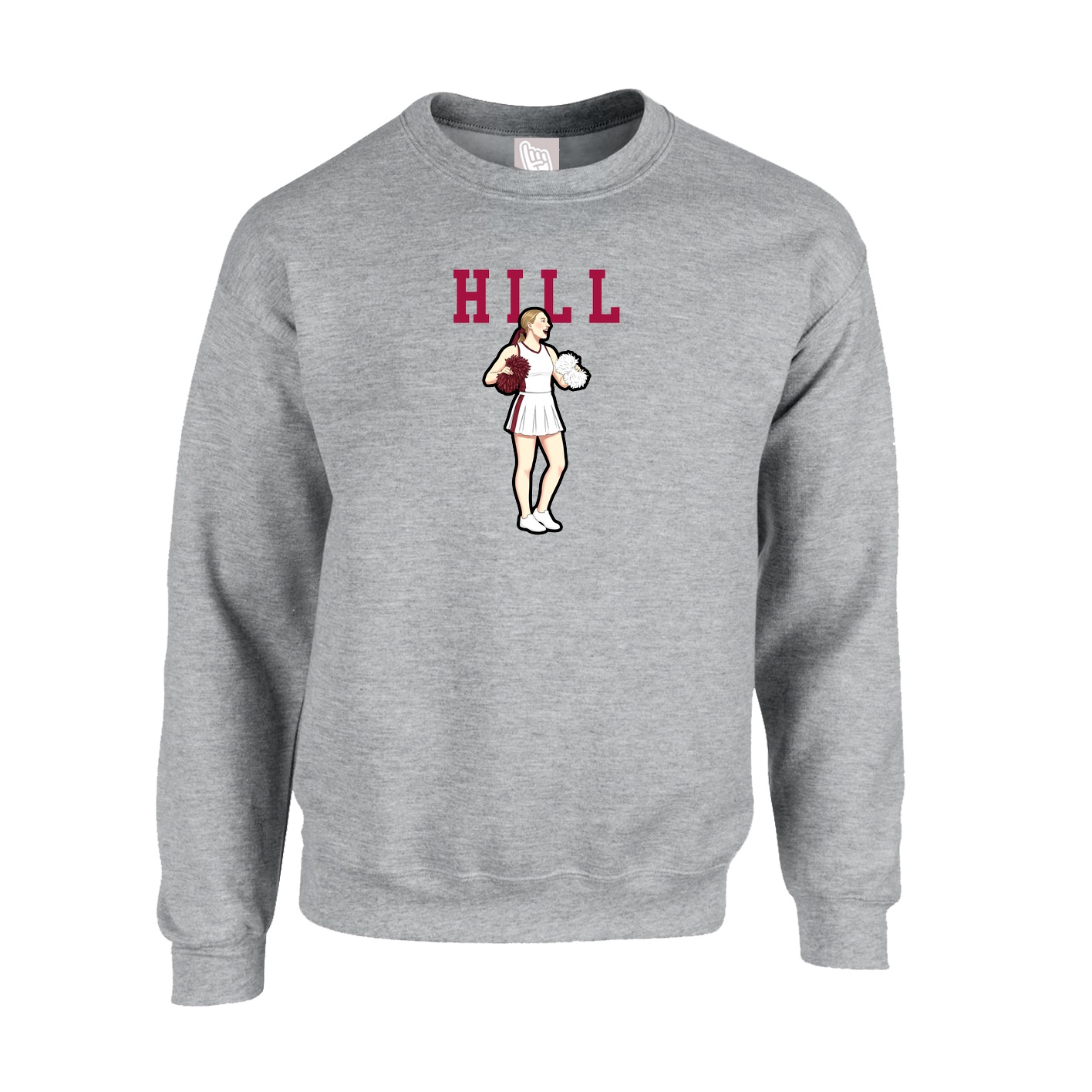 Fleece Crew — Shirsey in Grey