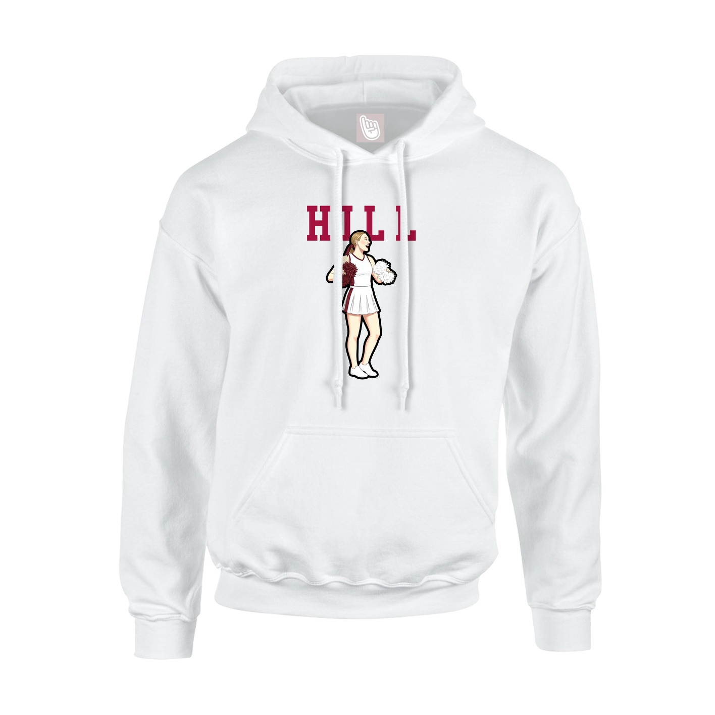 Youth Hoodie — Shirsey in White