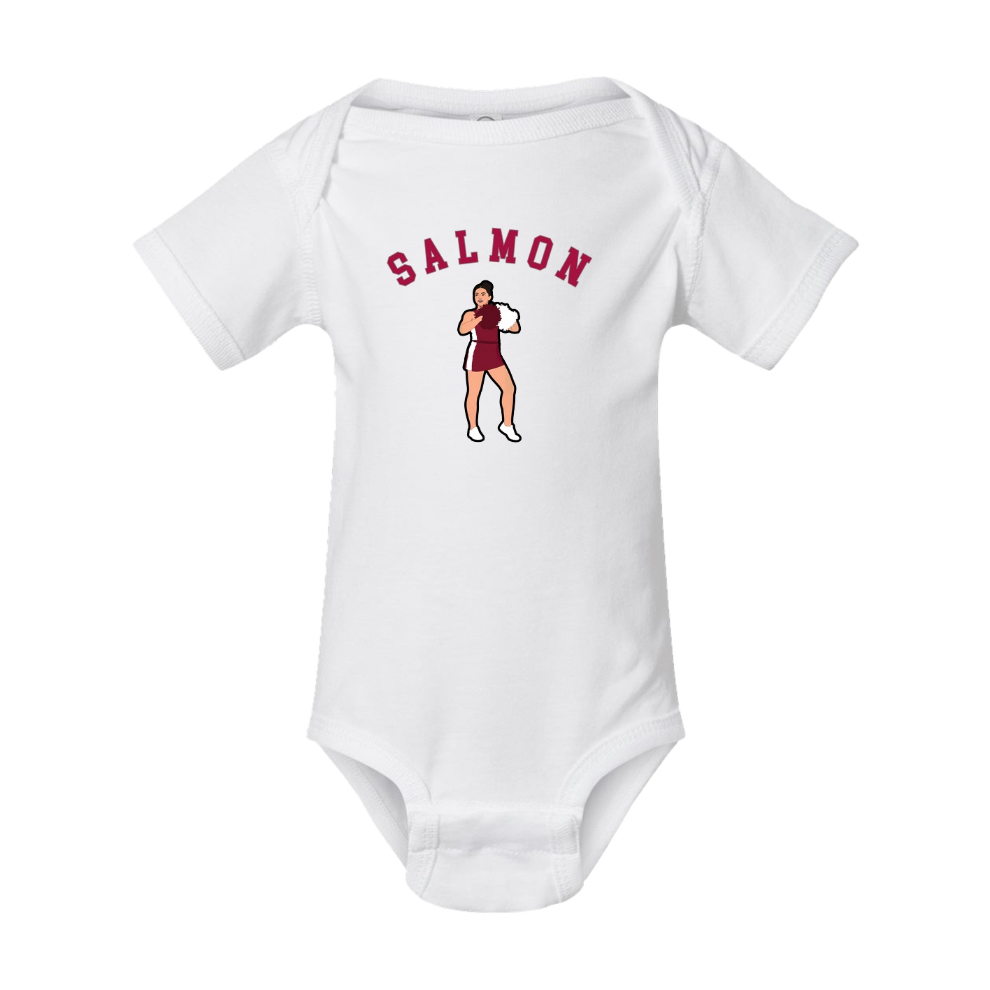 Baby Onesie — Shirsey Arch in White
