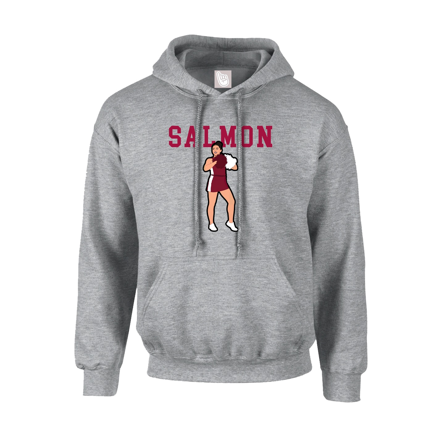Hoodie — Shirsey in Grey