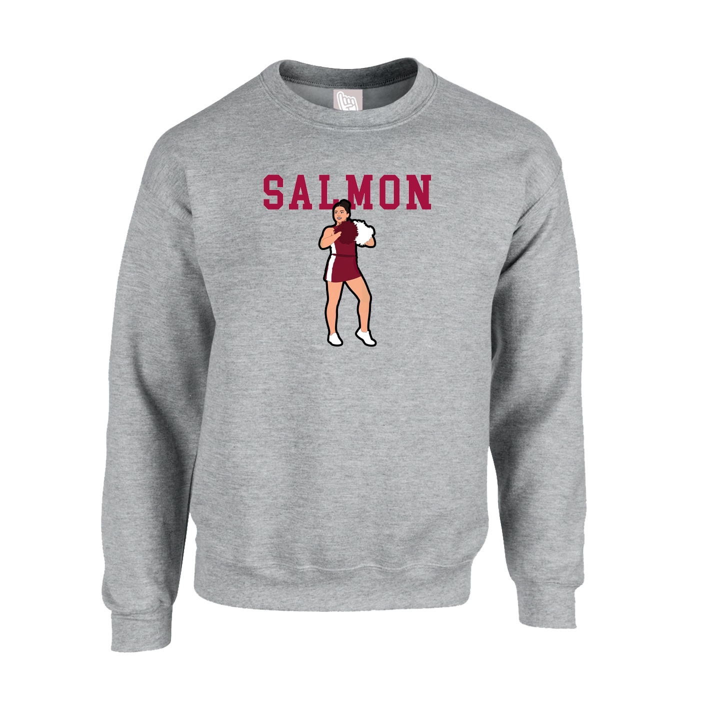Fleece Crew — Shirsey in Grey