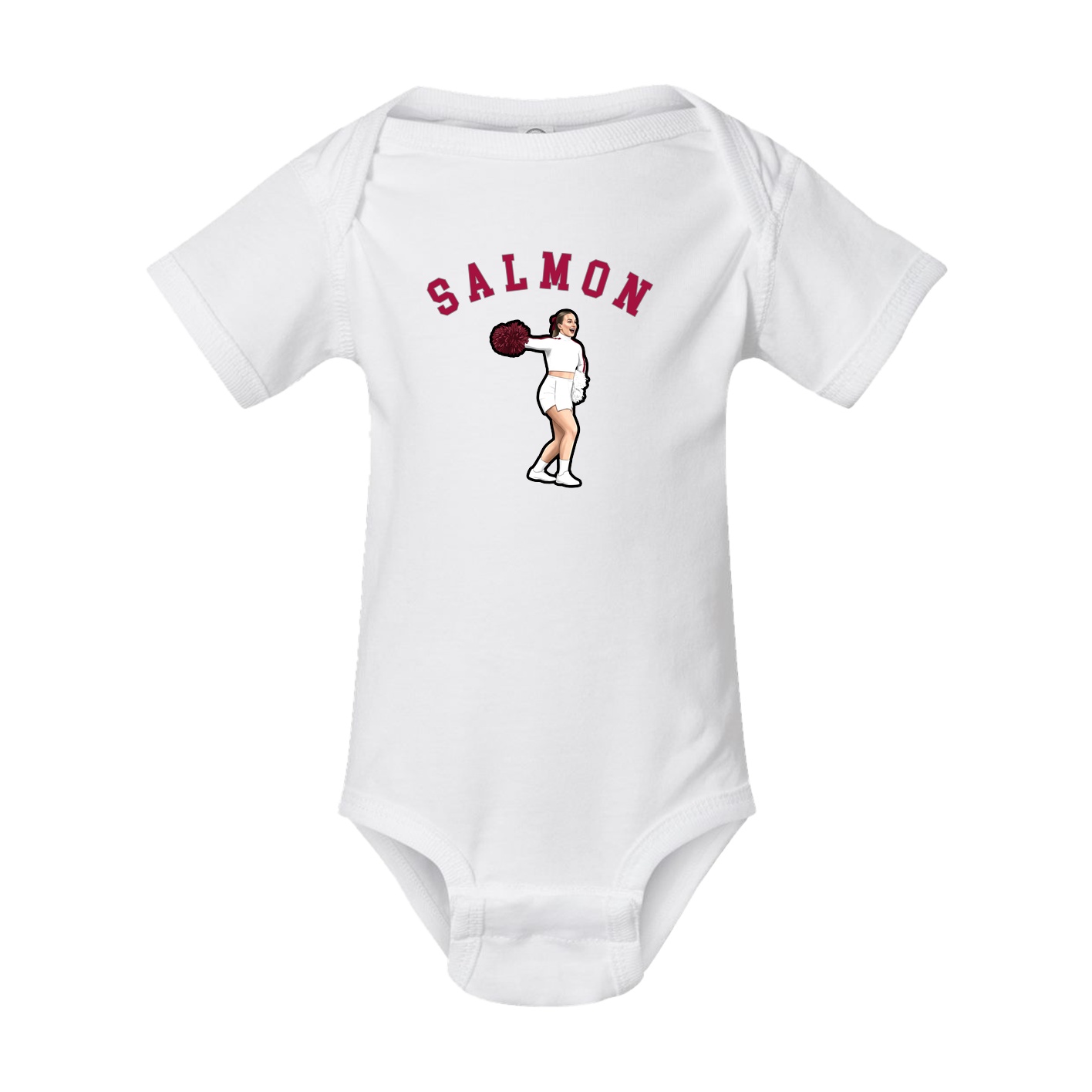 Baby Onesie — Shirsey Arch in White
