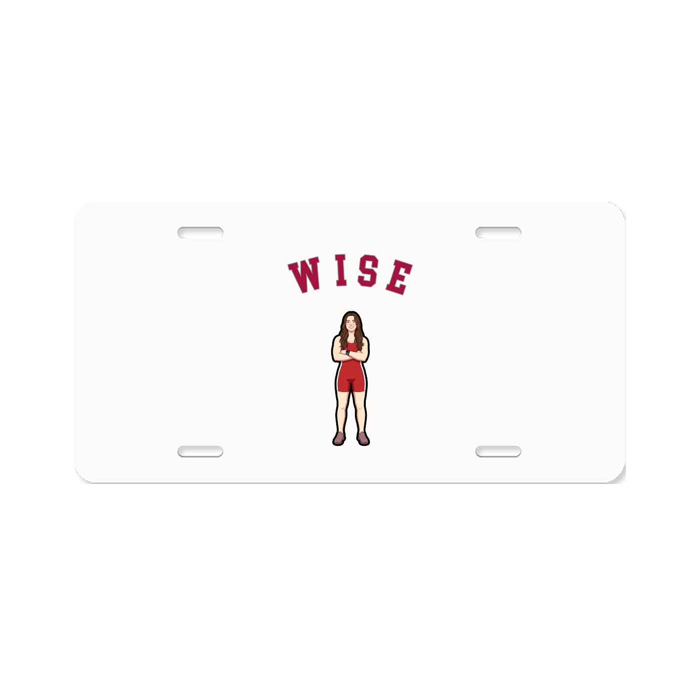License Plate — Shirsey Arch in Classic