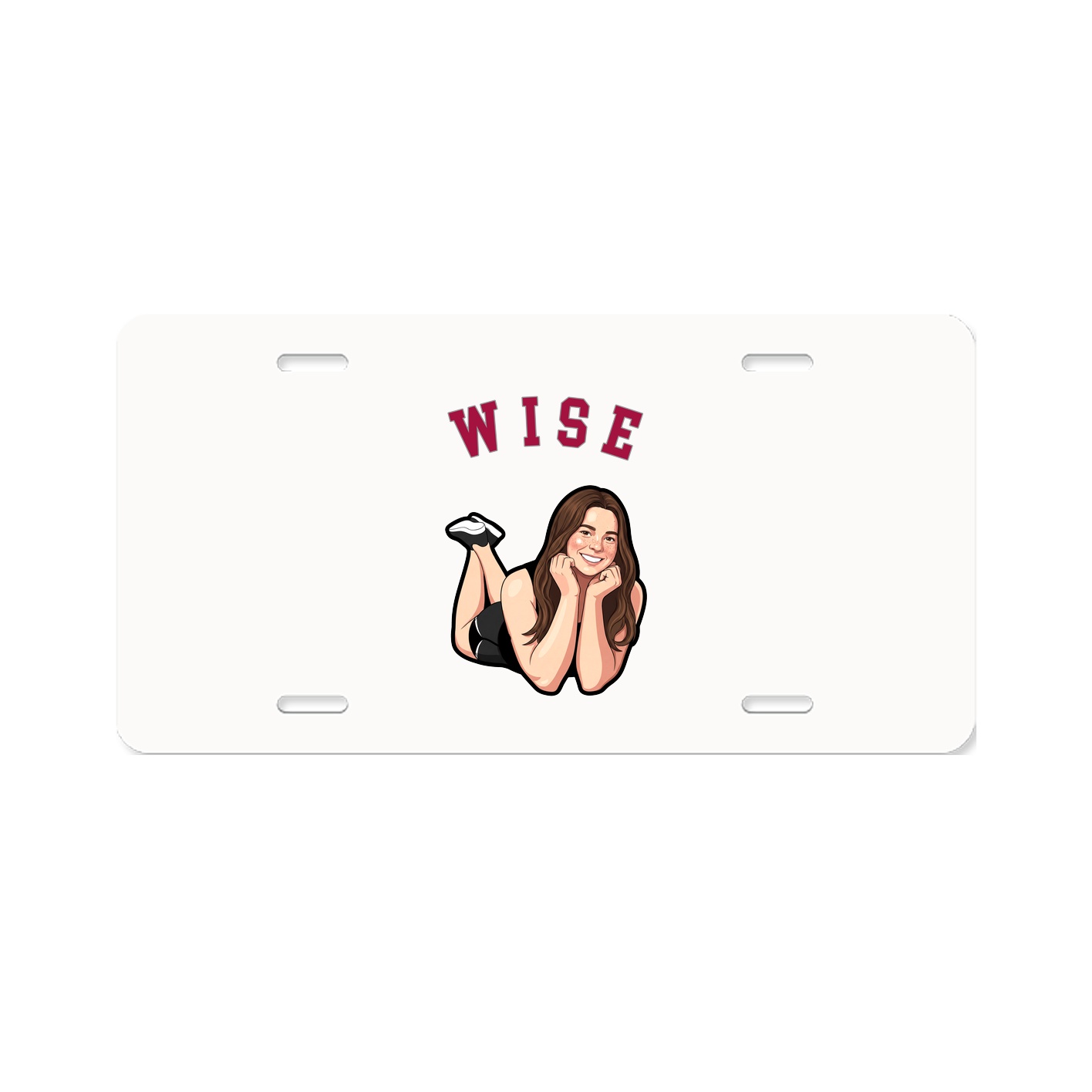 License Plate — Shirsey Arch in Classic