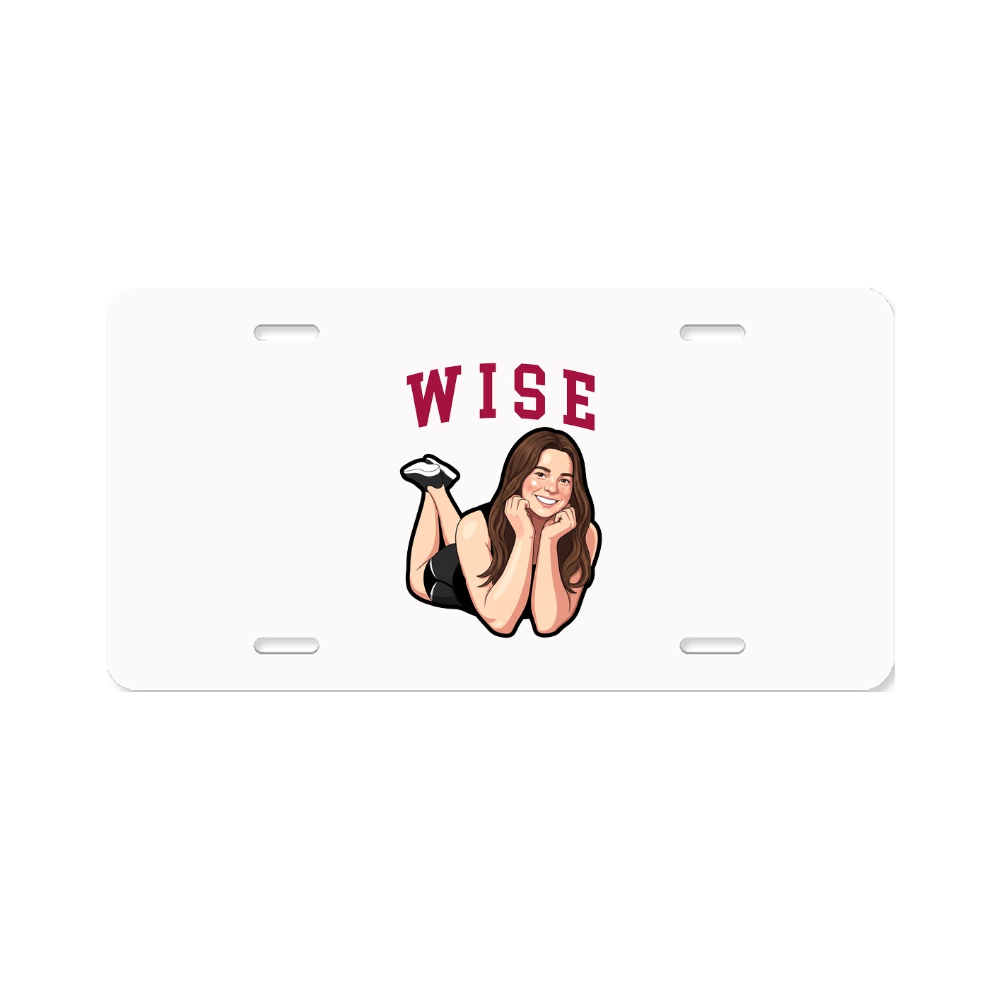 License Plate — Shirsey in Classic