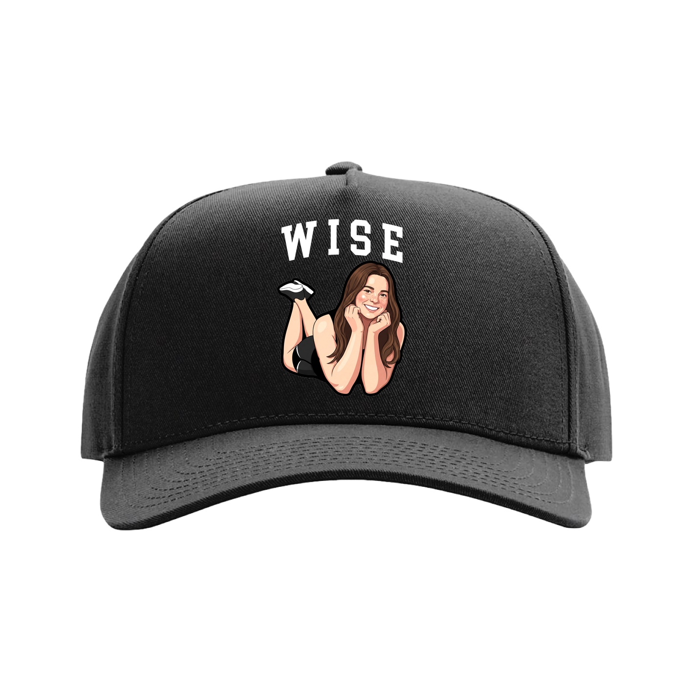 Full Fabric Five-Panel Champ Cap