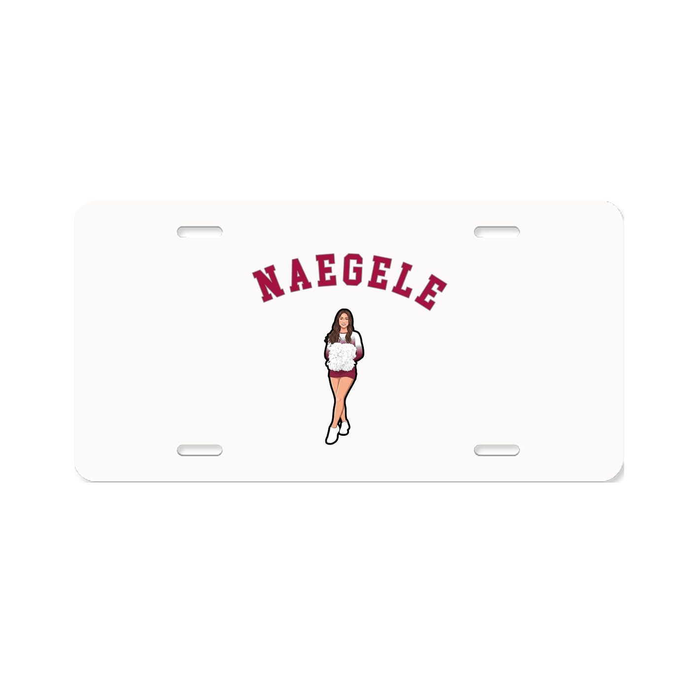 License Plate — Shirsey Arch in Classic