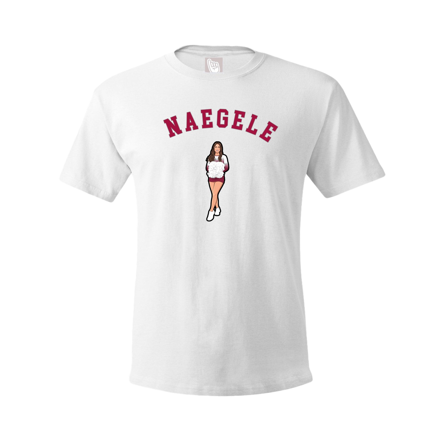 Tee — Shirsey Arch in White