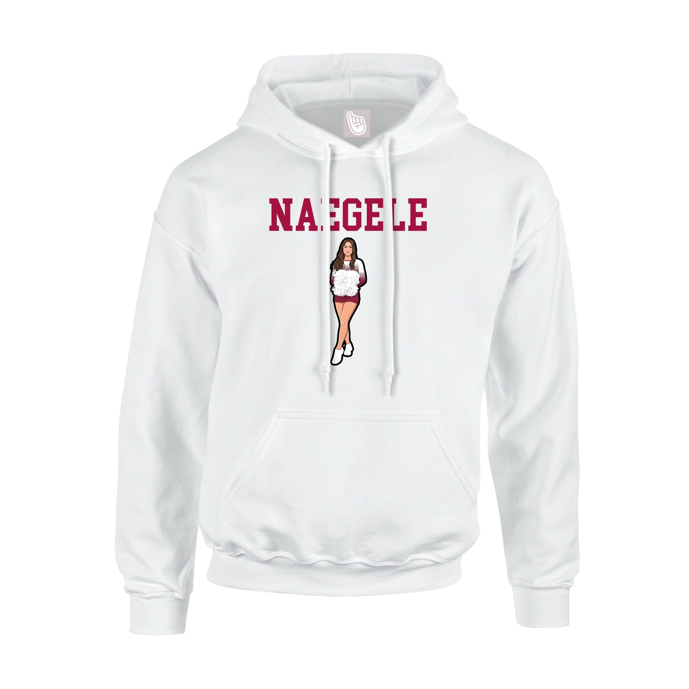 Youth Hoodie — Shirsey in White