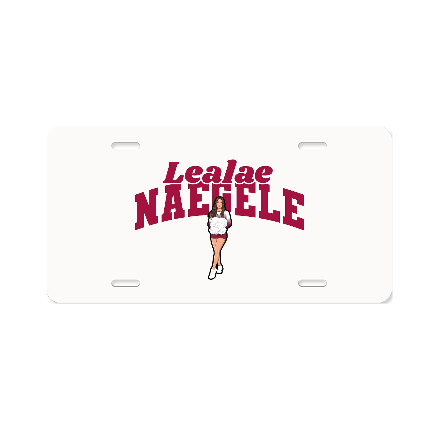 License Plate — Signature Arch in Classic