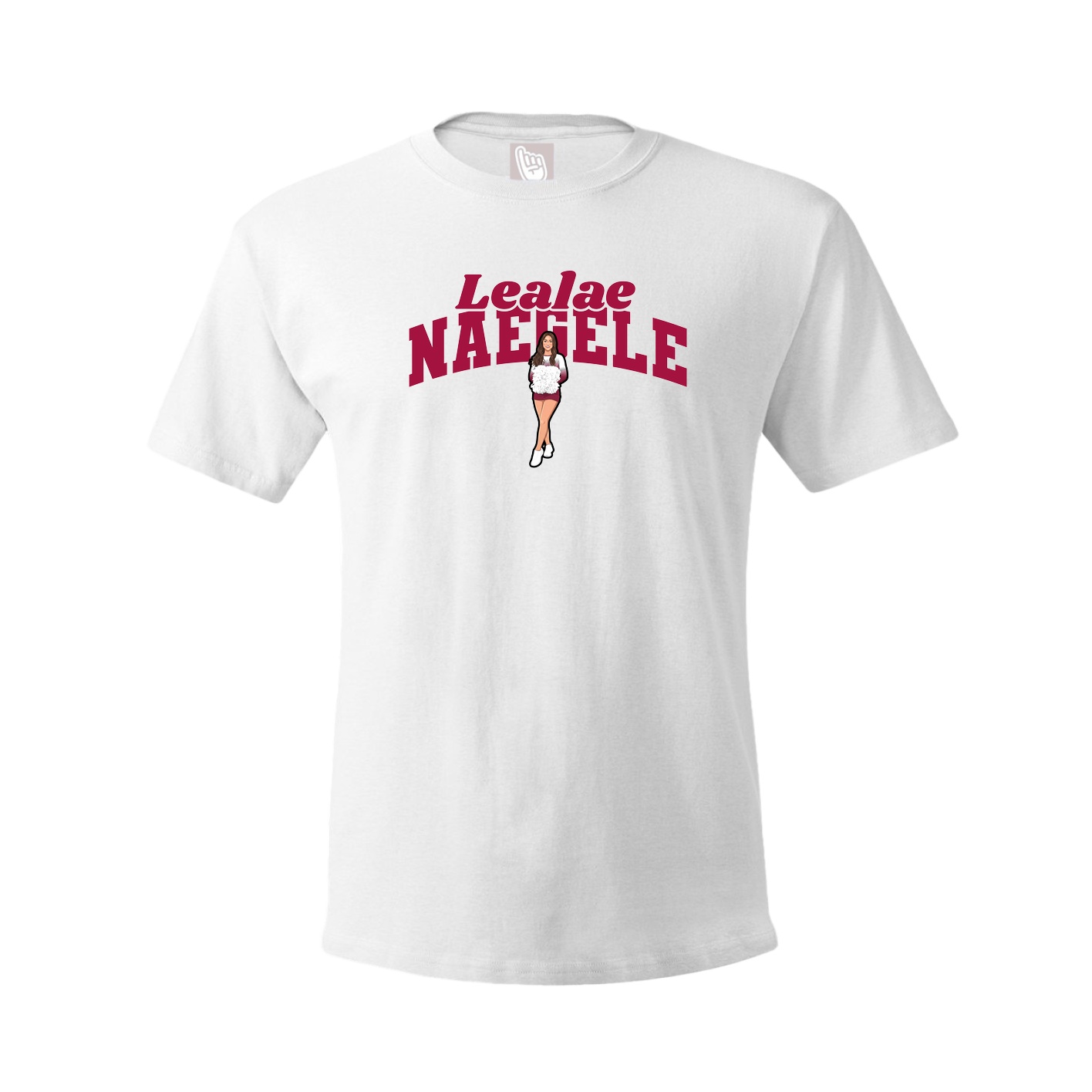 Youth Tee — Signature Arch in White