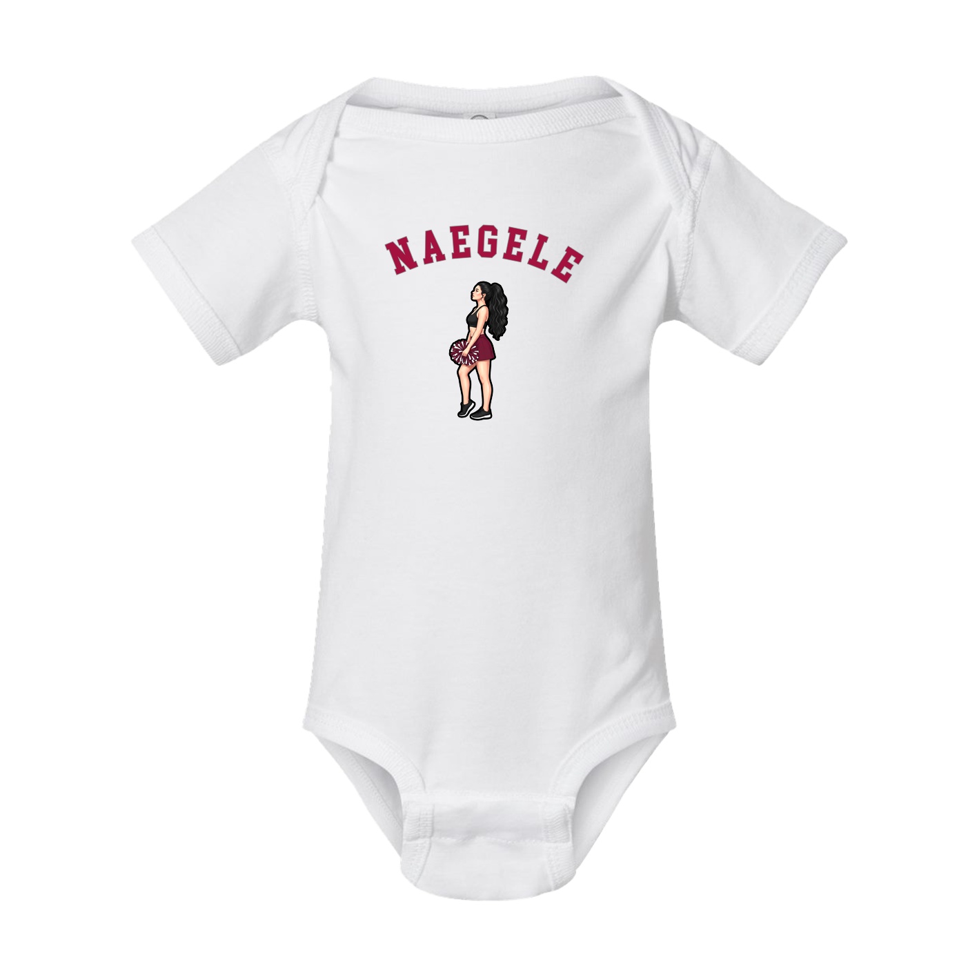Baby Onesie — Shirsey Arch in White