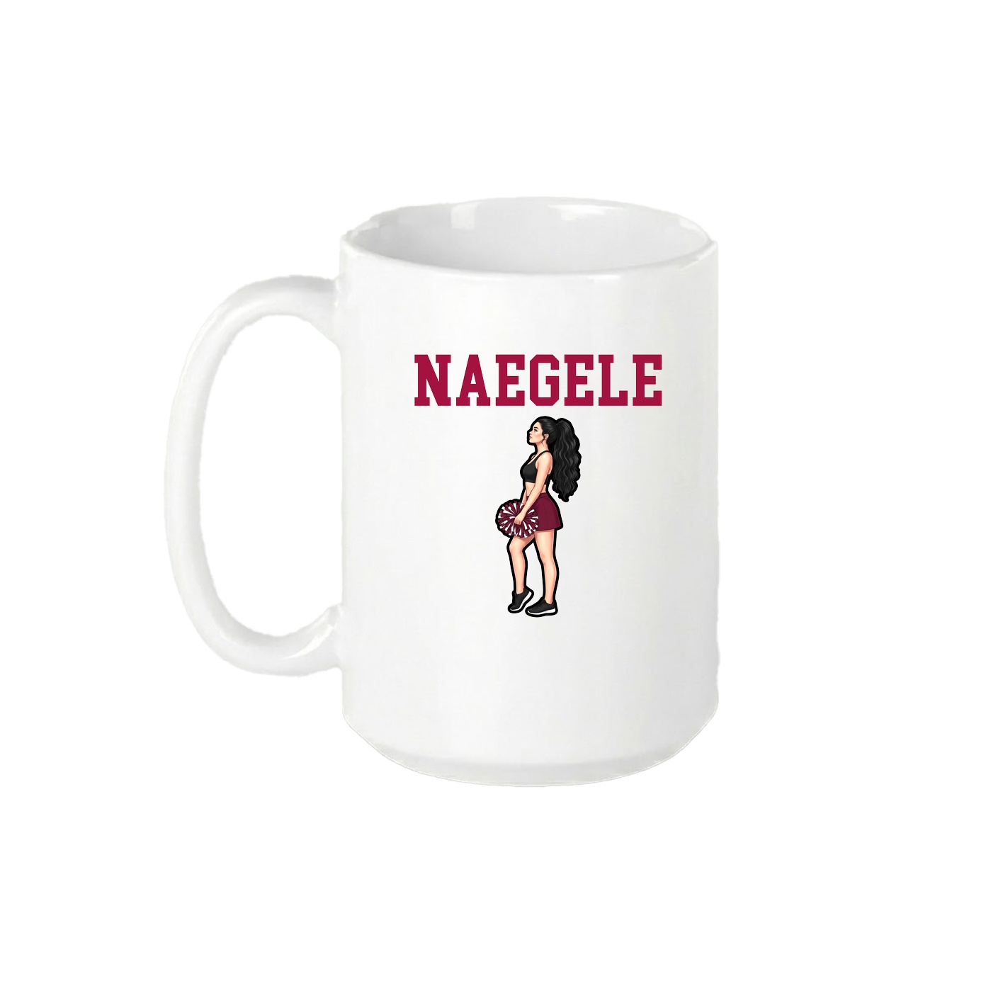15oz Coffee Mug — Shirsey in White