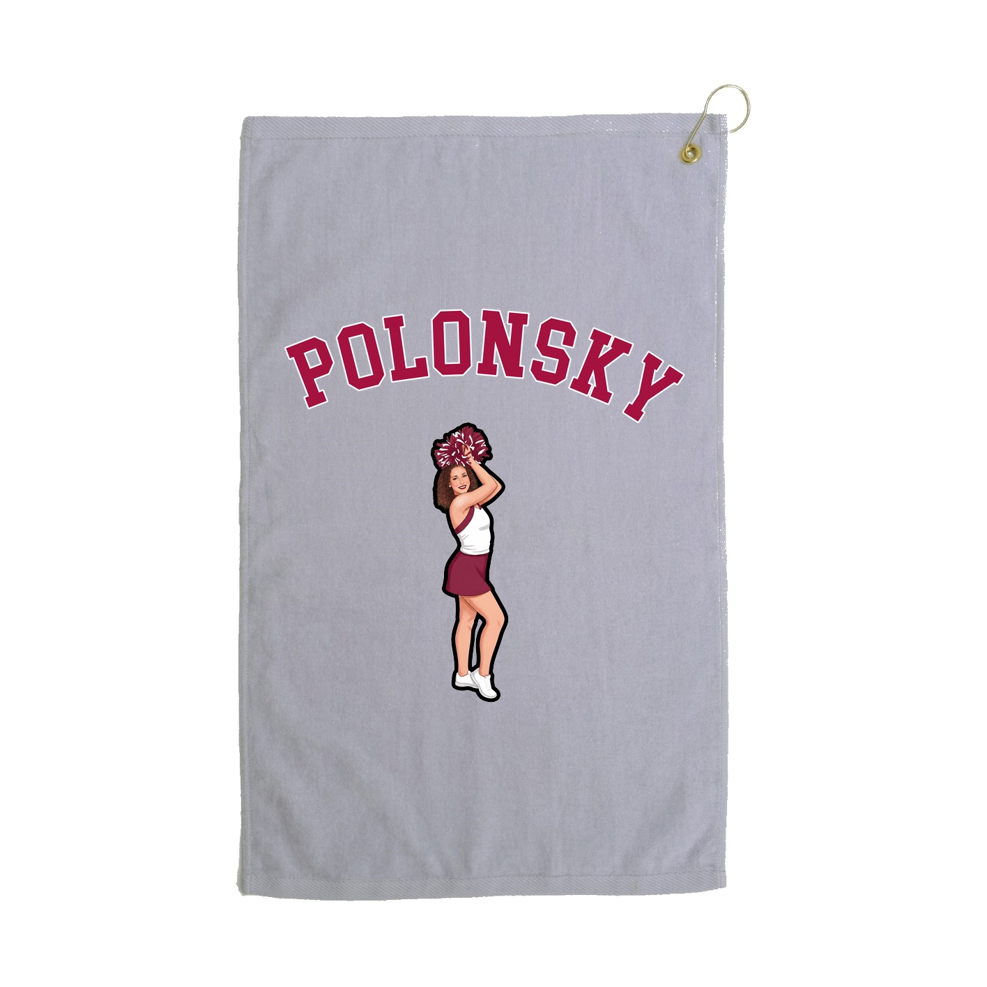 Golf Towel — Shirsey Arch in Grey