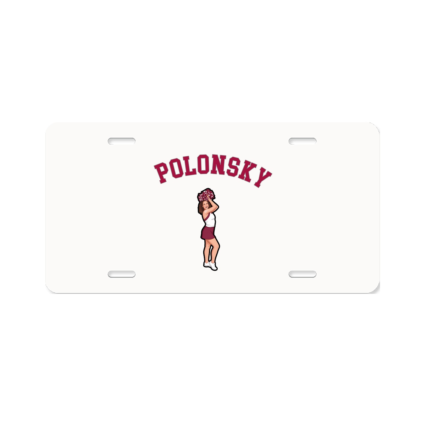 License Plate — Shirsey Arch in Classic