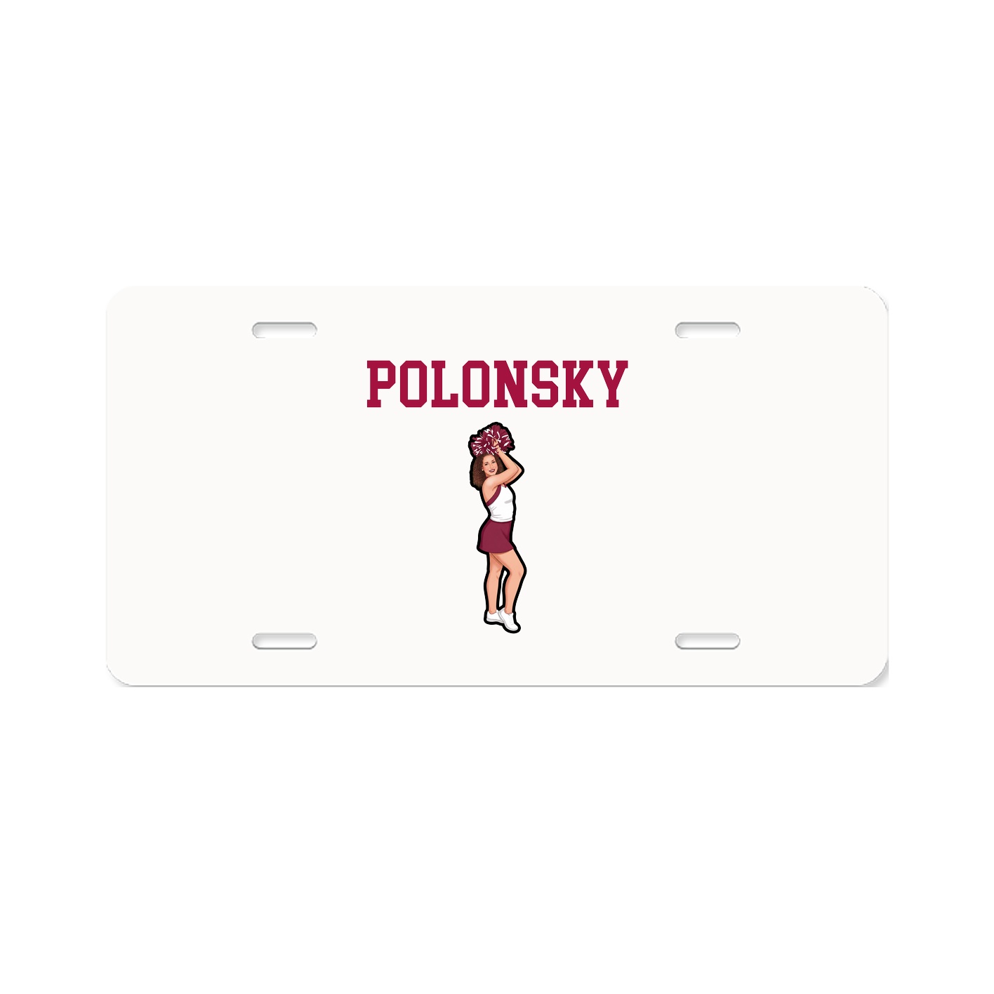 License Plate — Shirsey in Classic