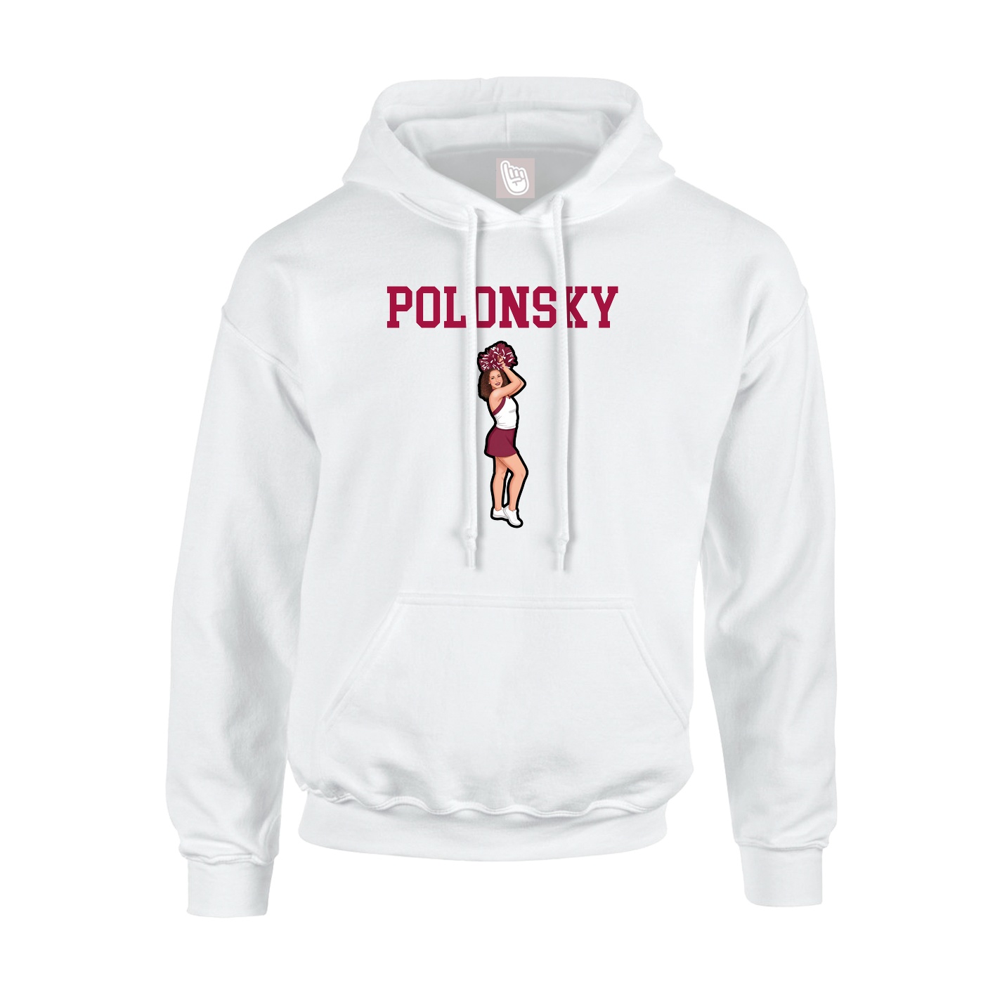 Youth Hoodie — Shirsey in White