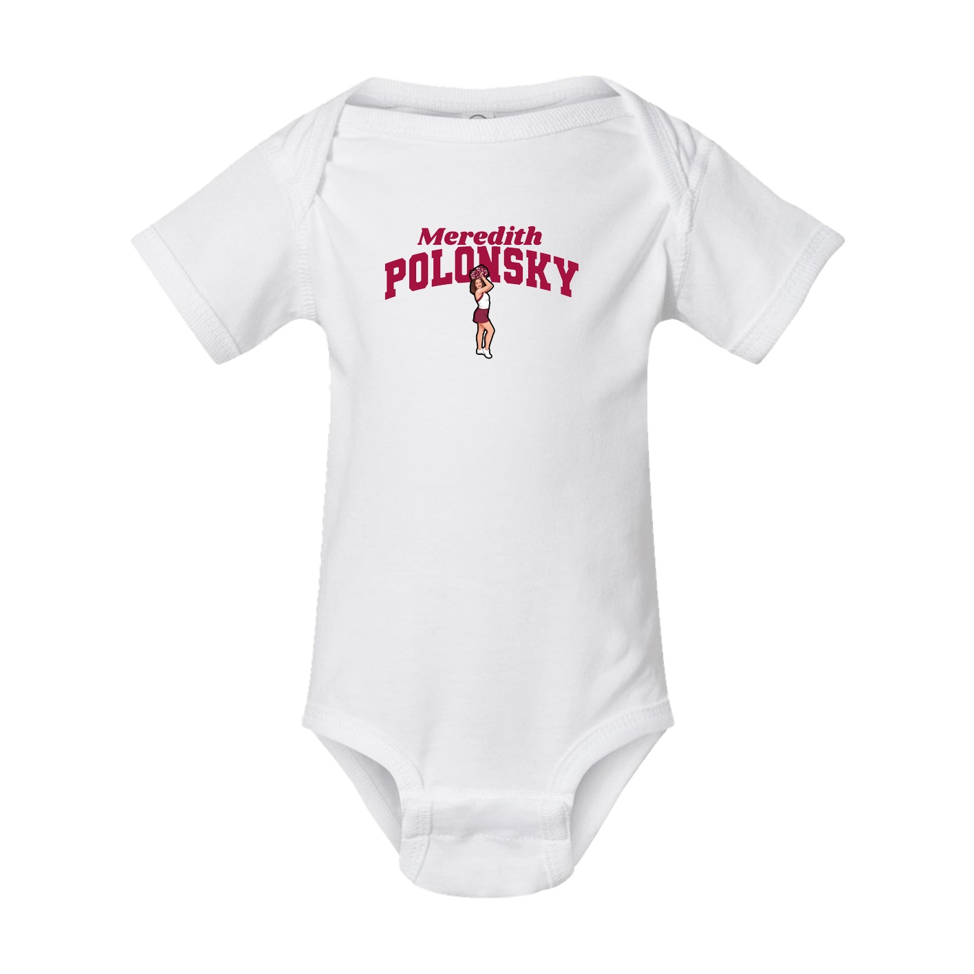 Baby Onesie — Signature Arch in White