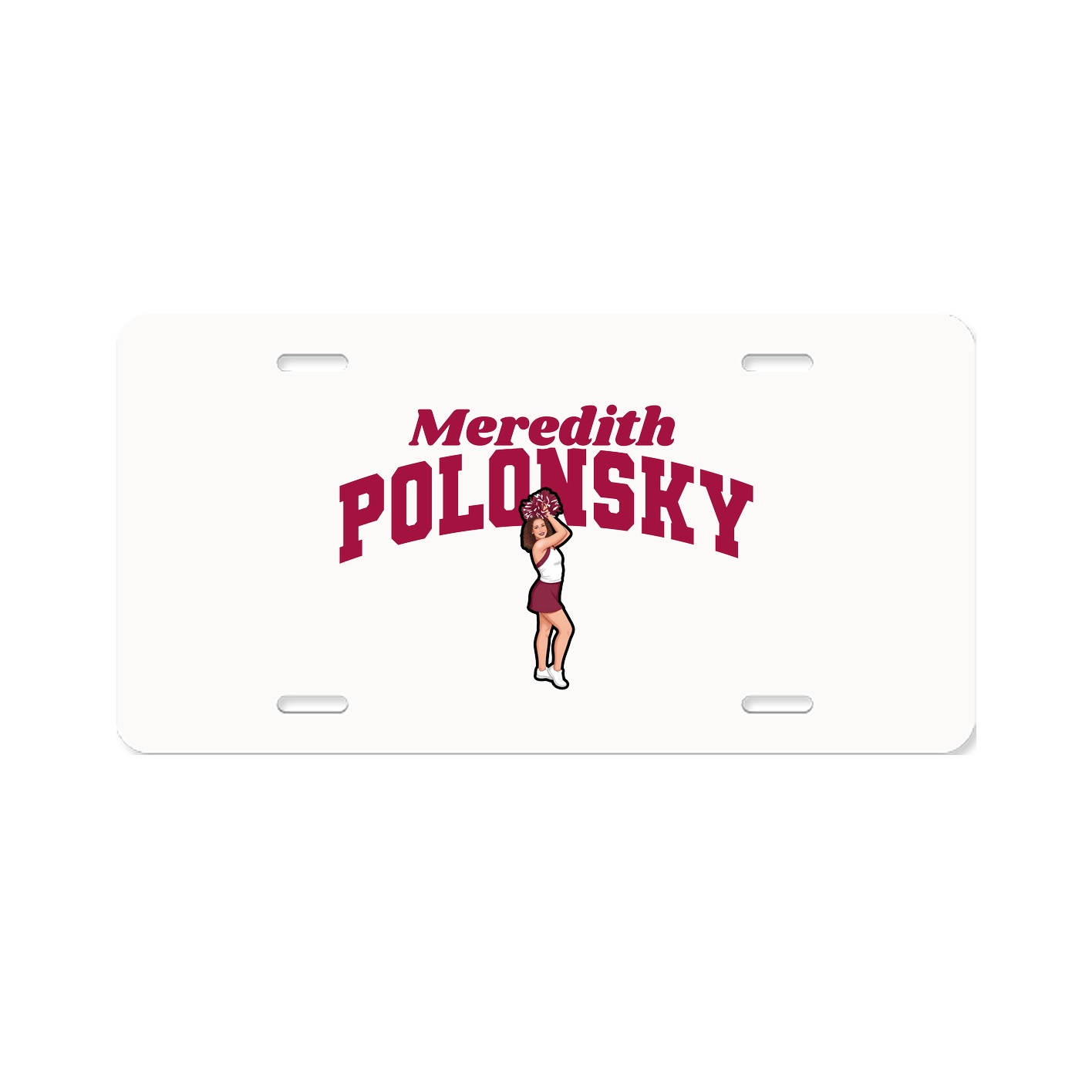 License Plate — Signature Arch in Classic